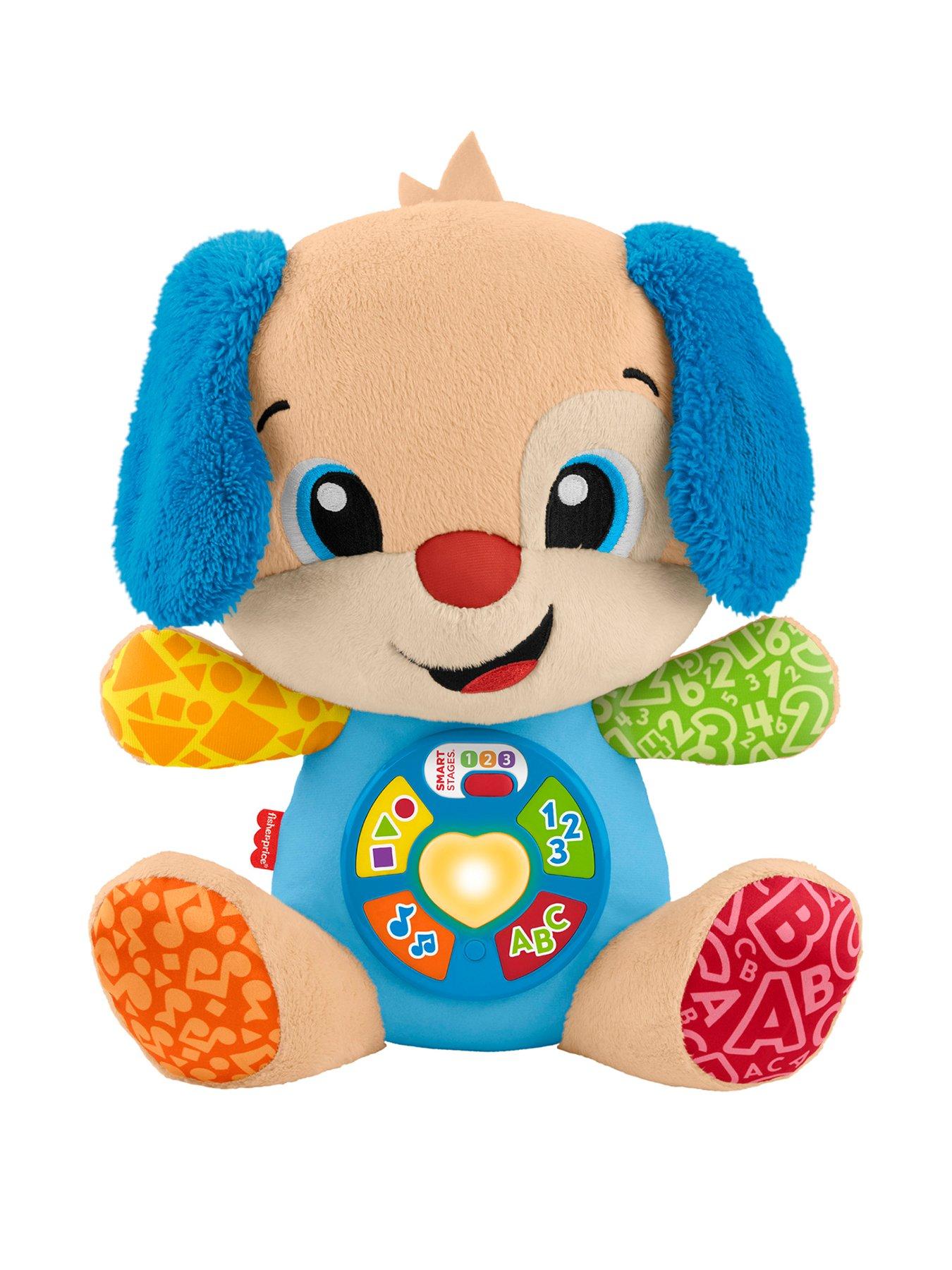 Image 1 of 8 of Fisher-Price Smart Stages Light-Up Puppy Plush Musical Toy