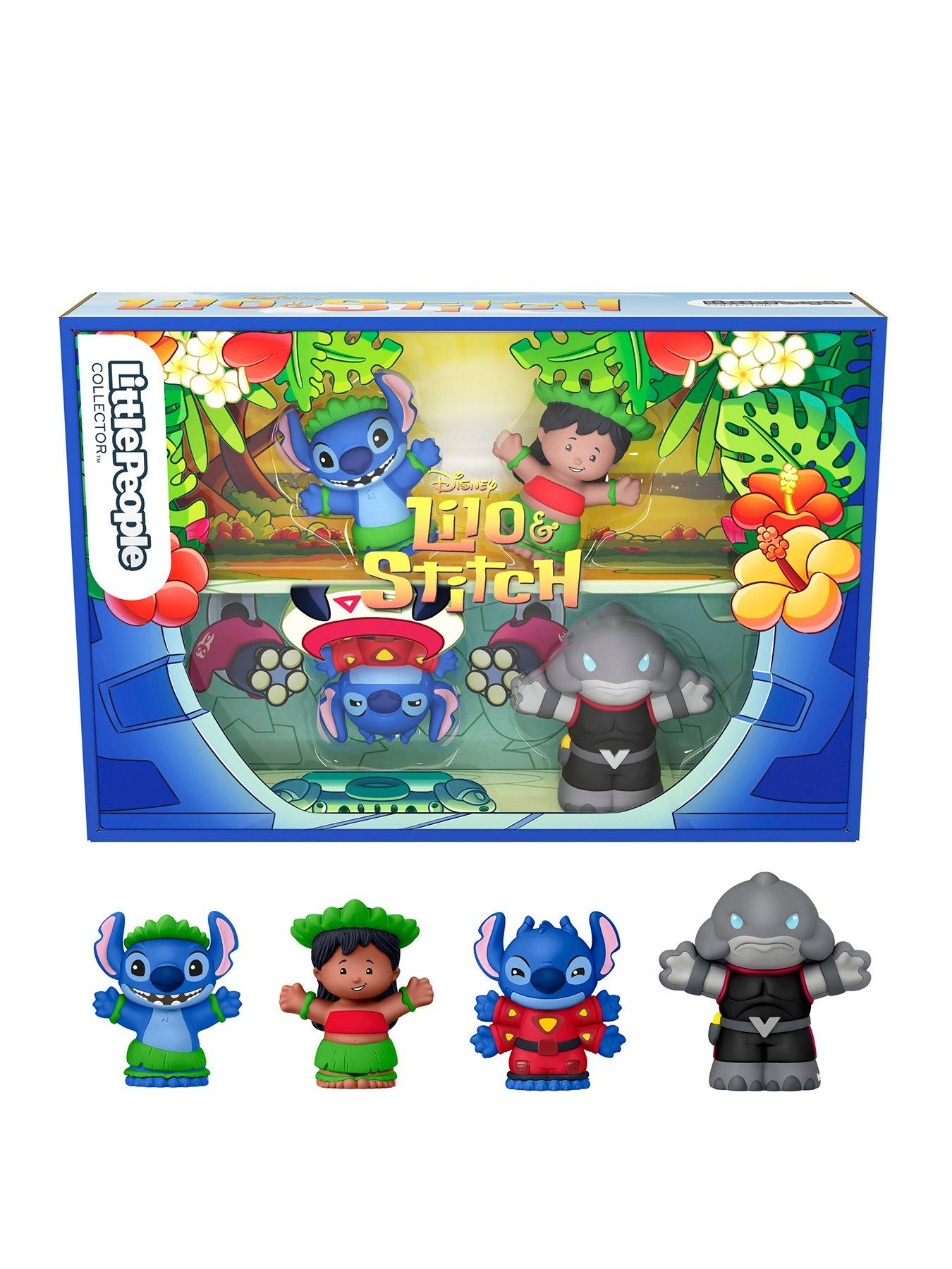  image of fisher-price-little-people-collector-disney-lilo-amp-stitch-special-edition-set-for-adults-amp-fans-4-figures