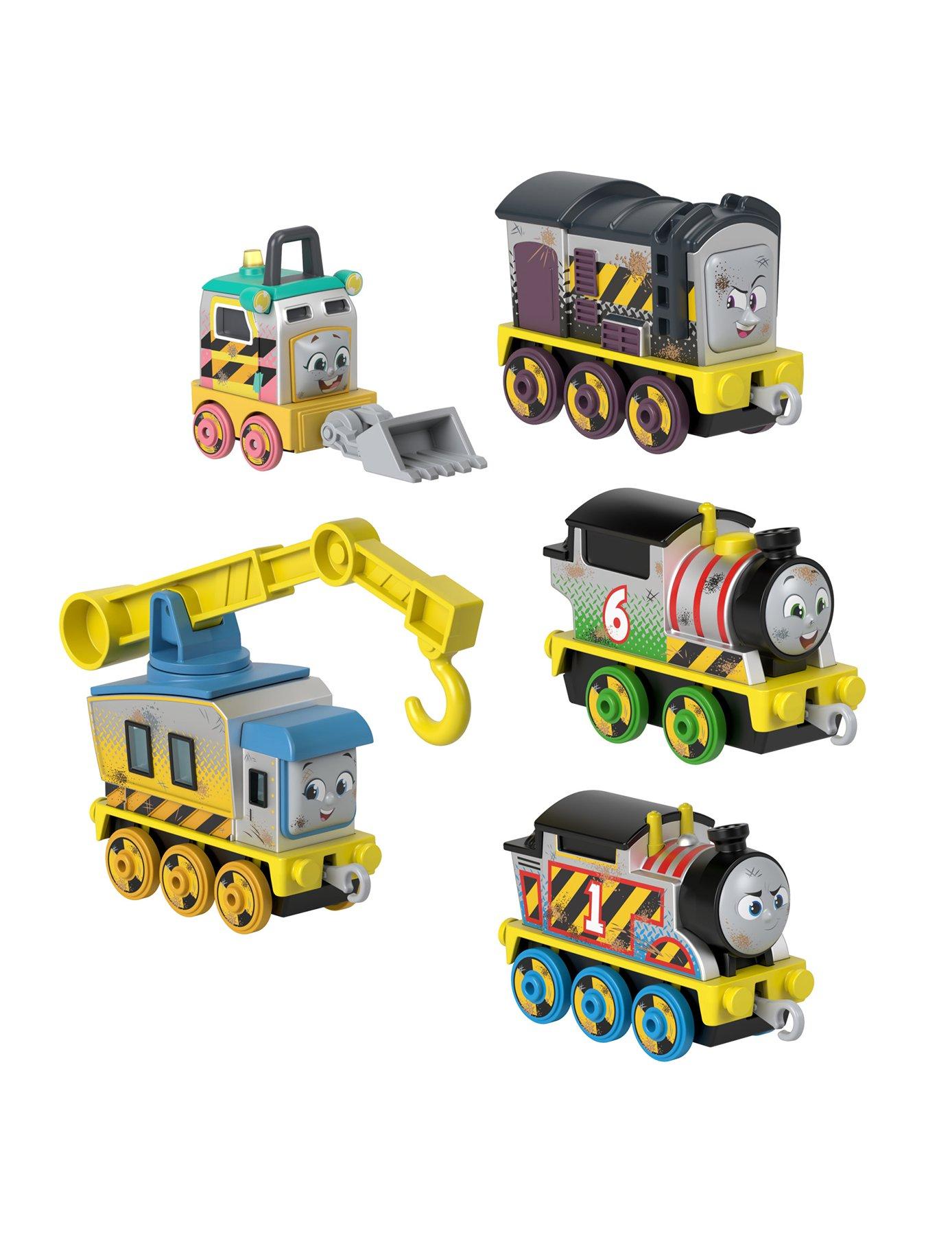 undefined Construction Crew 5-Piece Diecast Metal Toy Train & Vehicle Set