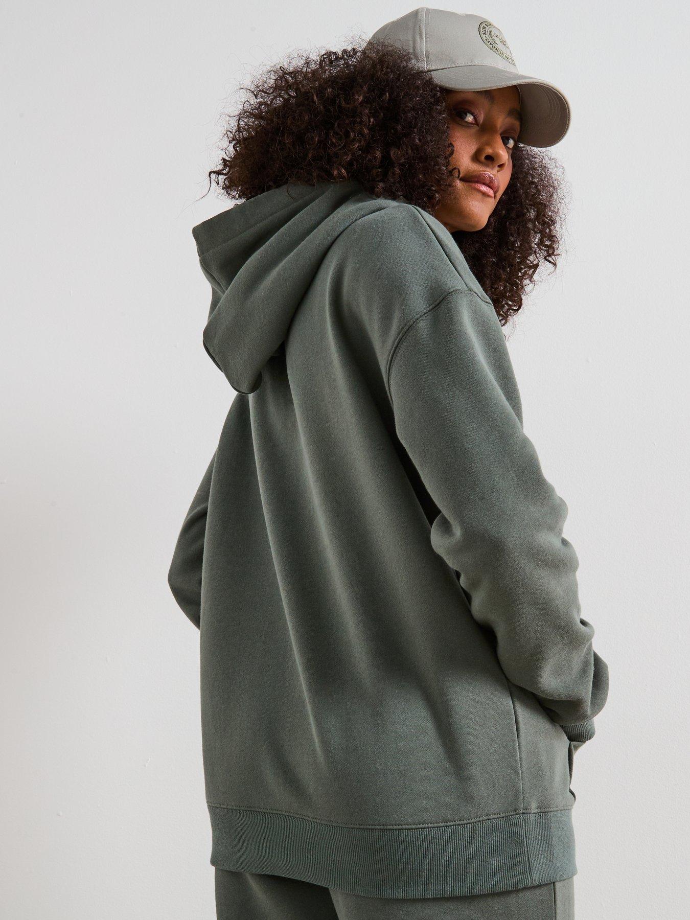 Image 2 of 6 of V by Very Oversize Hoodie - Green