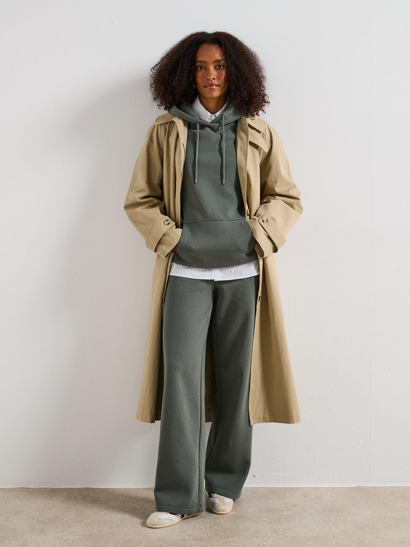 Image 3 of 6 of V by Very Oversize Hoodie - Green