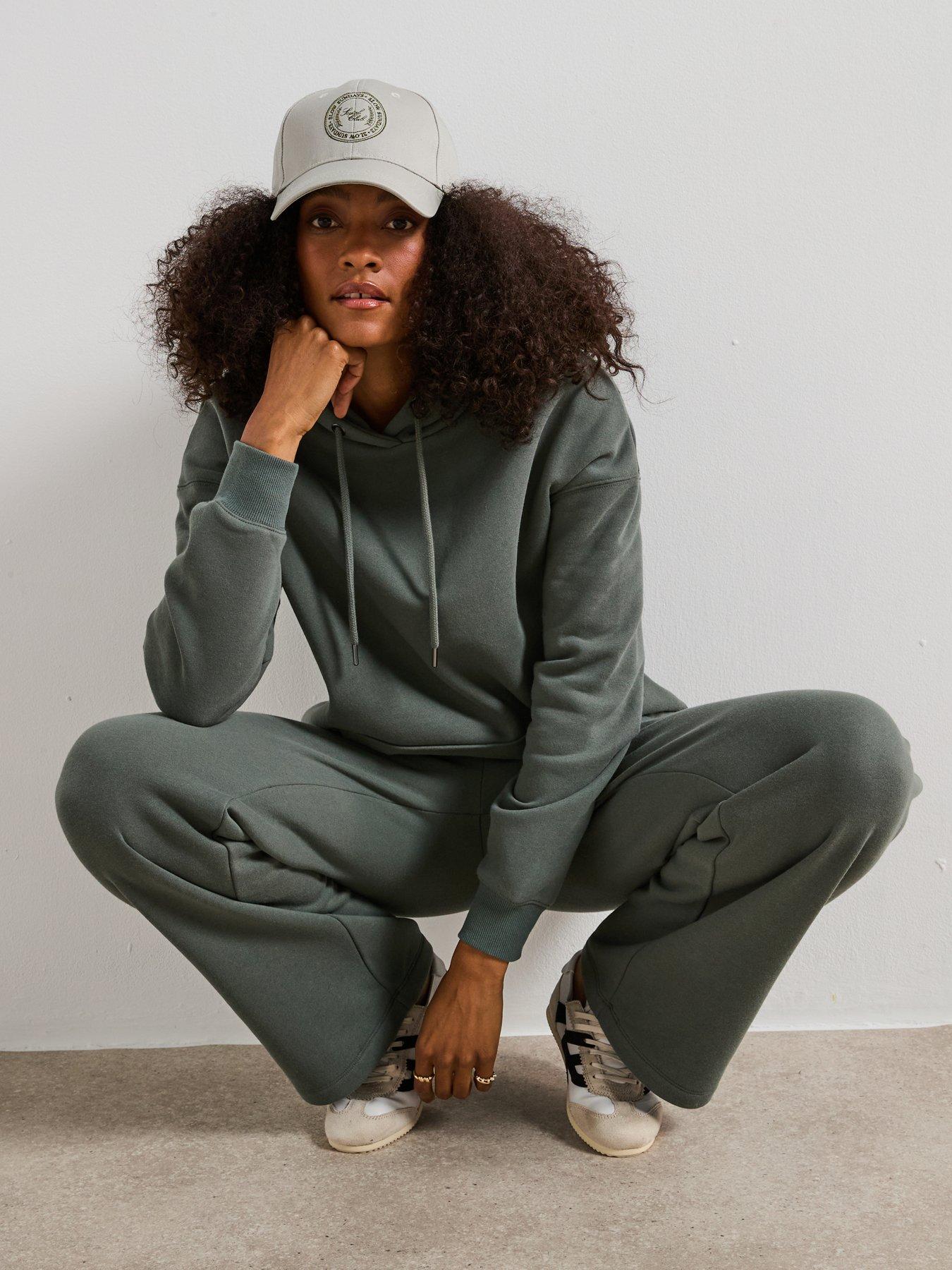 Image 4 of 6 of V by Very Oversize Hoodie - Green