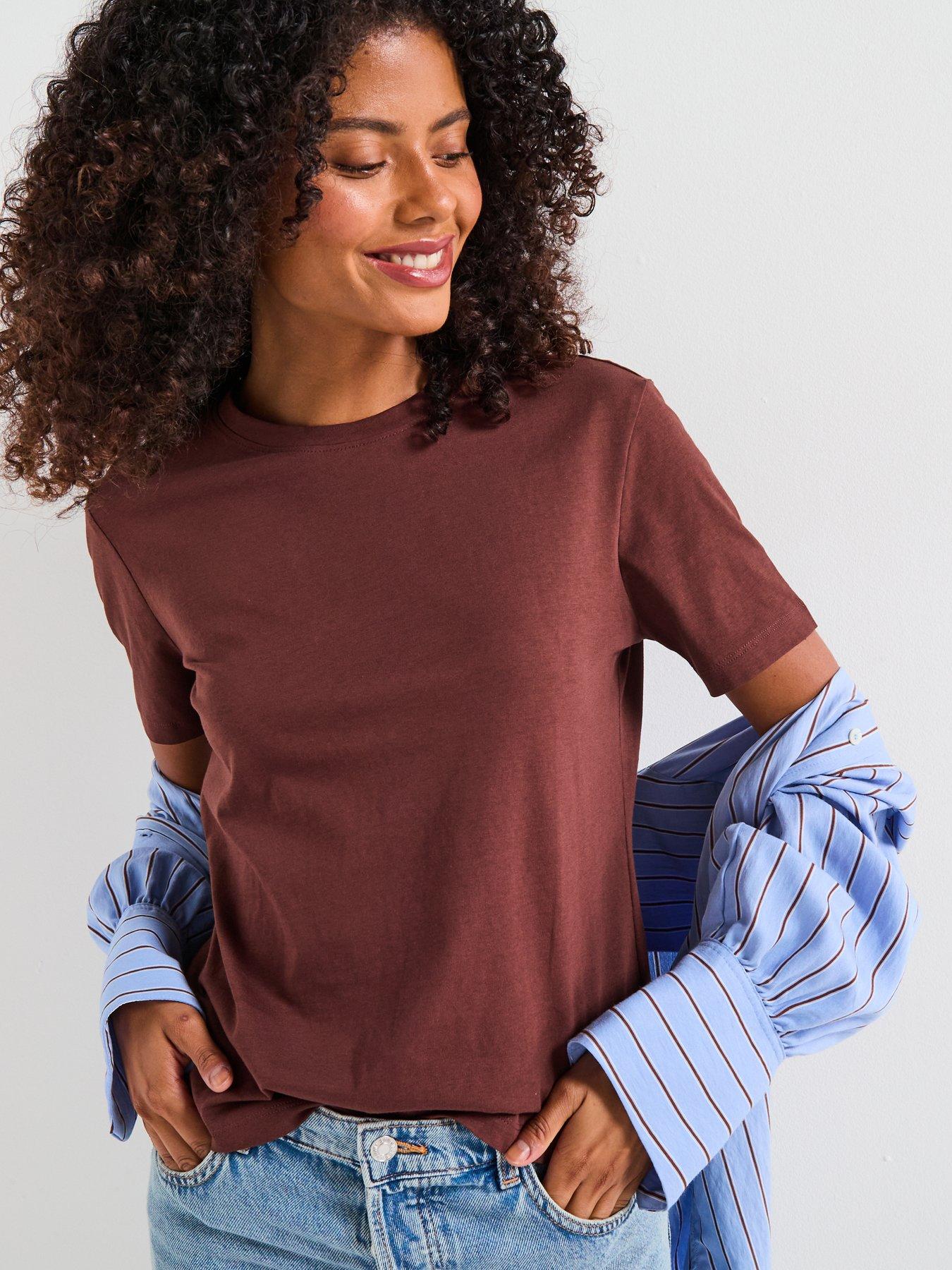 undefined Crew Tee - Brown
