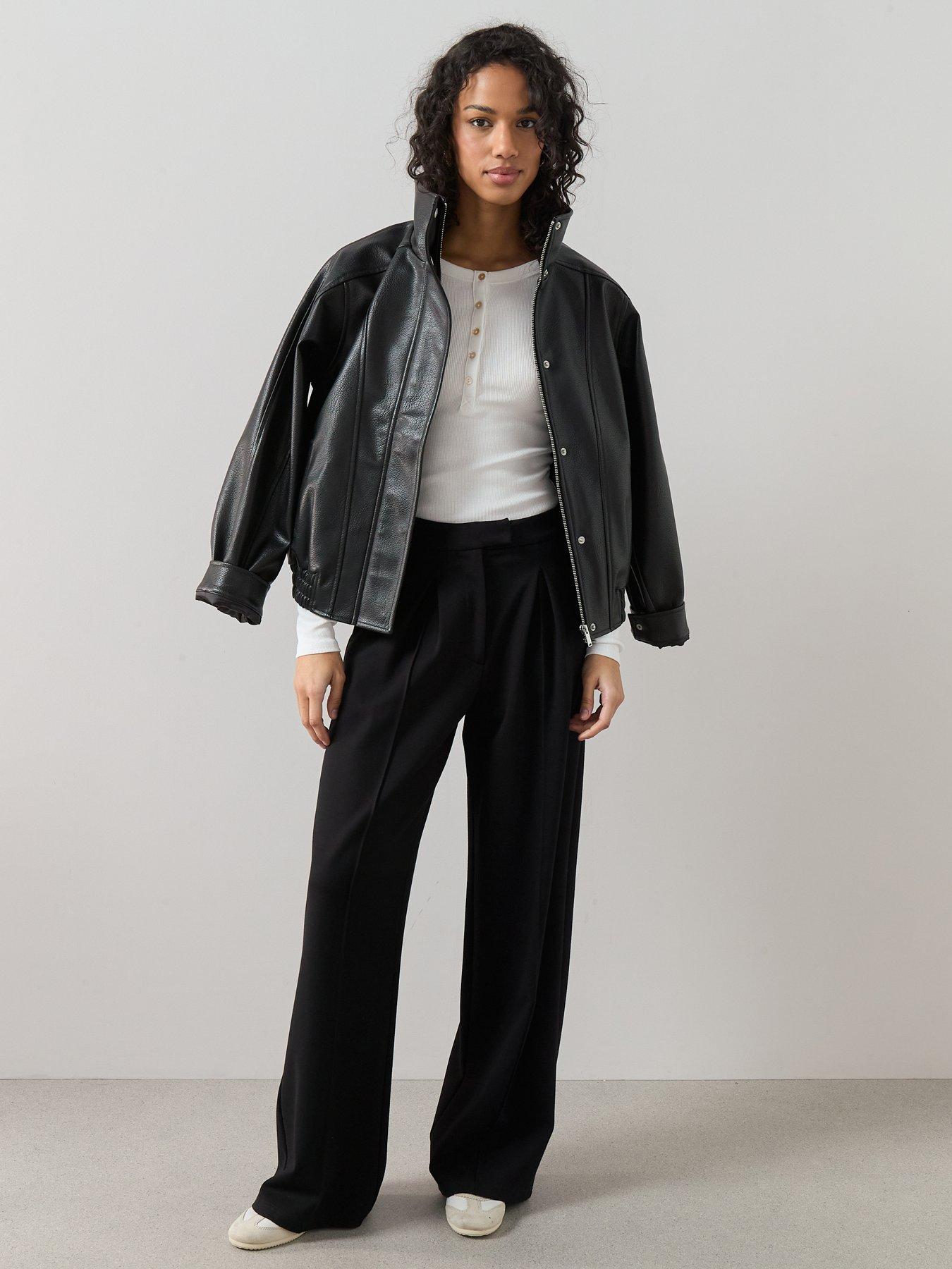  image of v-by-very-long-sleeve-henley-t-shirt-white