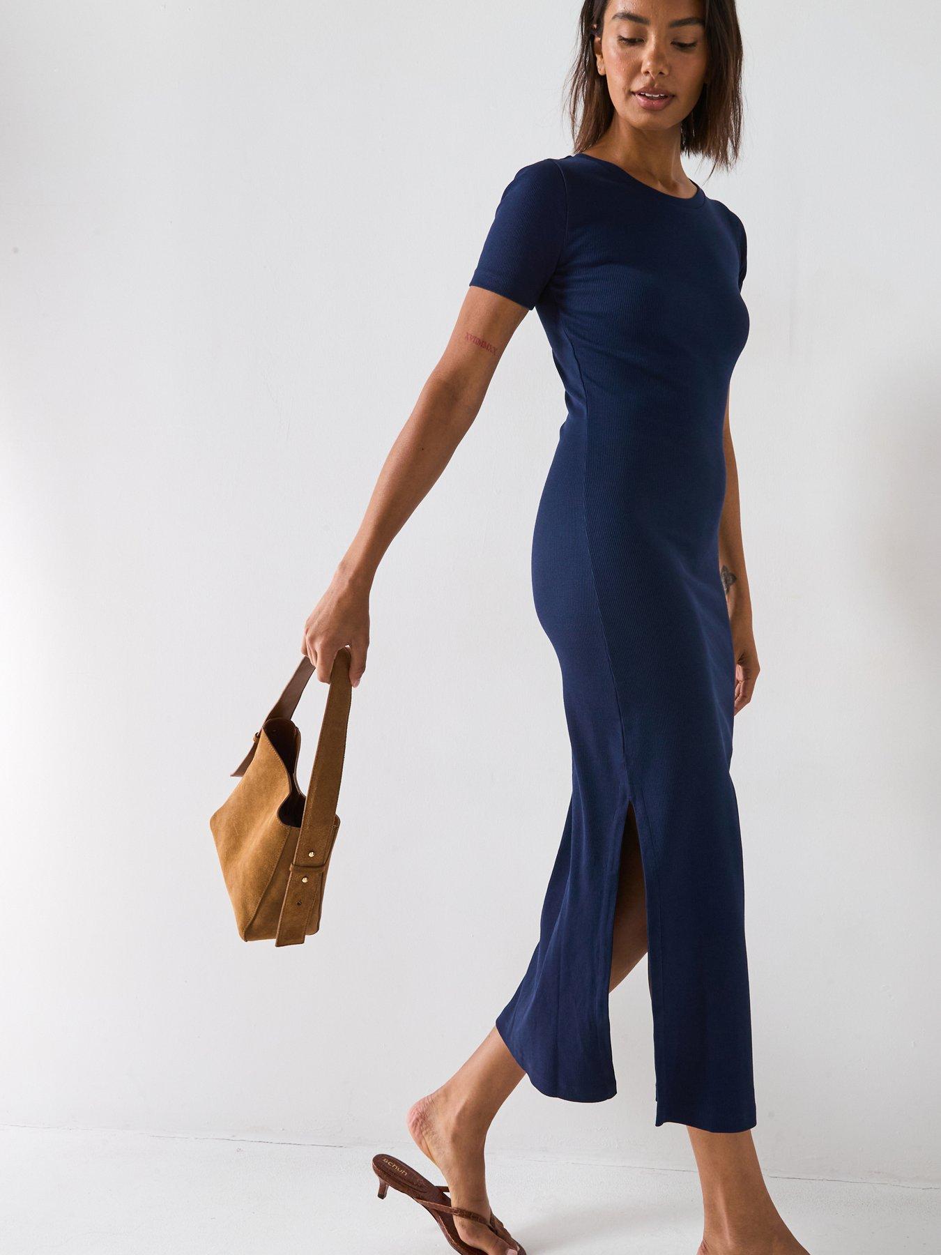 undefined Rib Tee Dress
