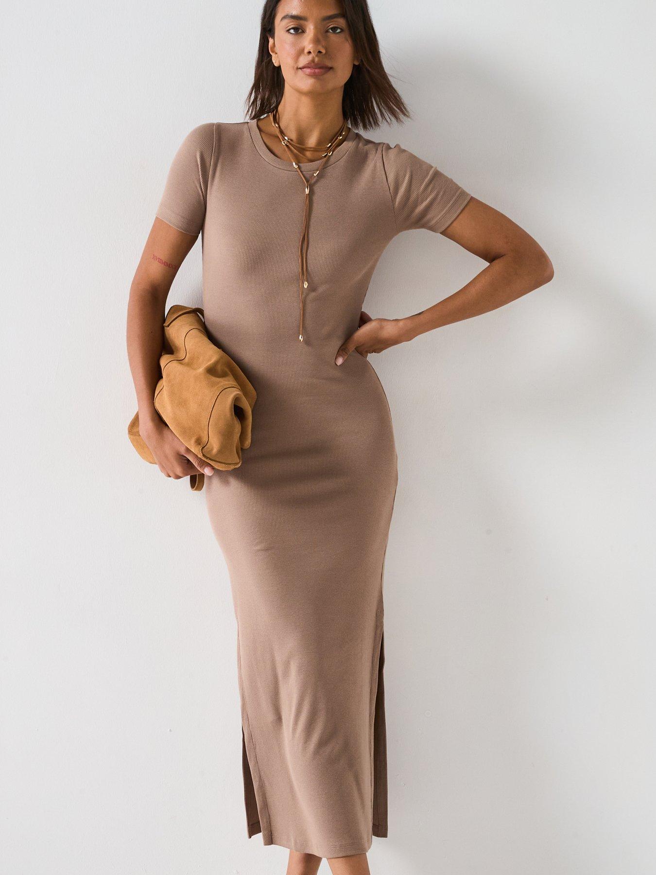 undefined Rib Tee Dress