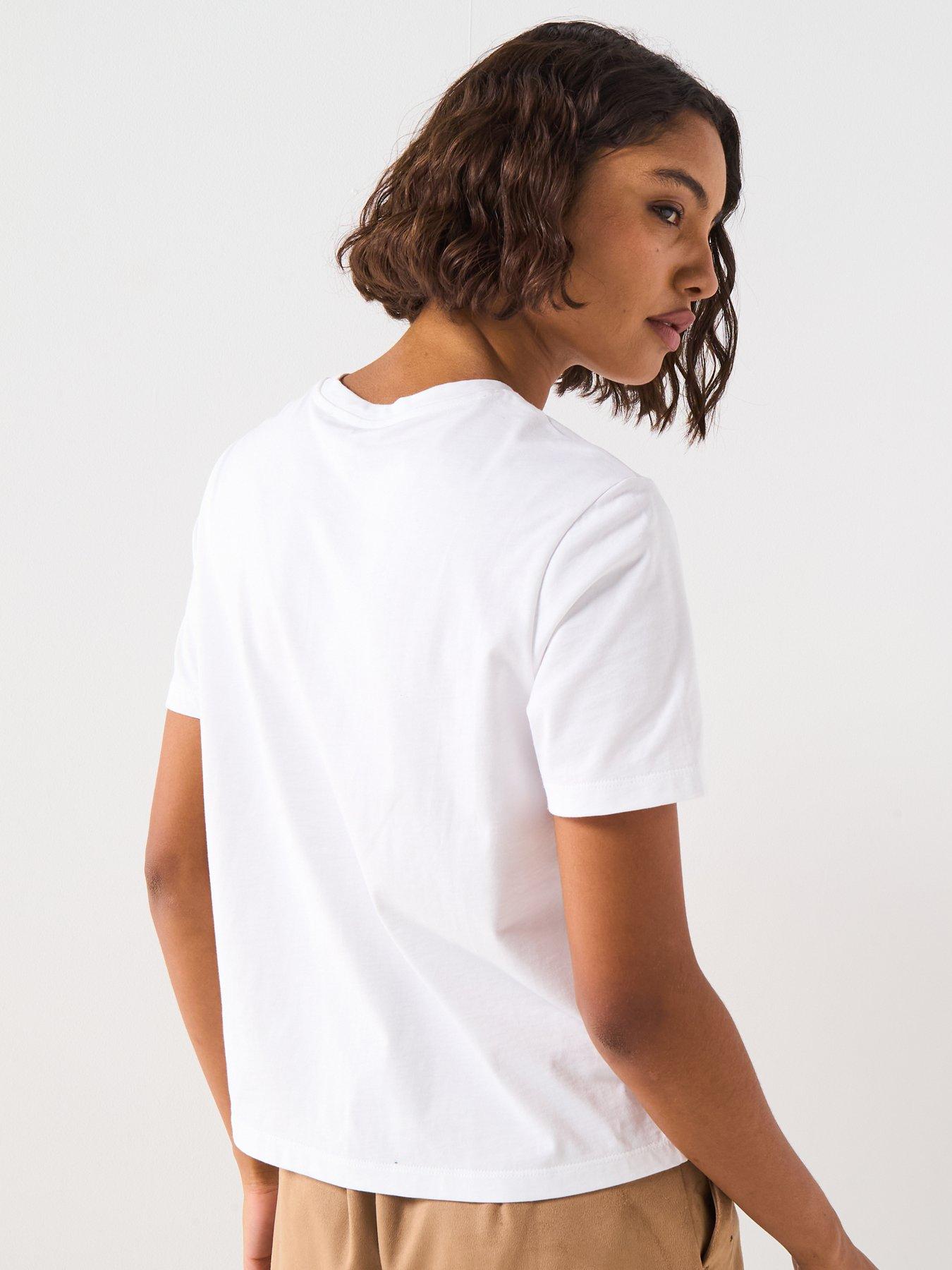 Image 2 of 6 of V by Very Western T-Shirt - White