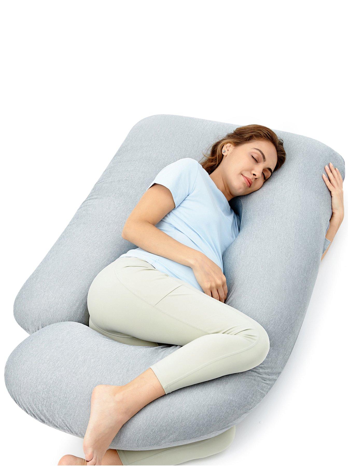 Momcozy G Shaped Pillow - COOLING