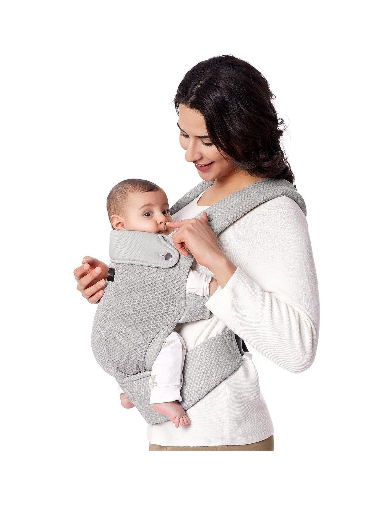 Image 2 of 4 of Momcozy Baby Carrier Newborn to Toddler-Air Mesh-Grey