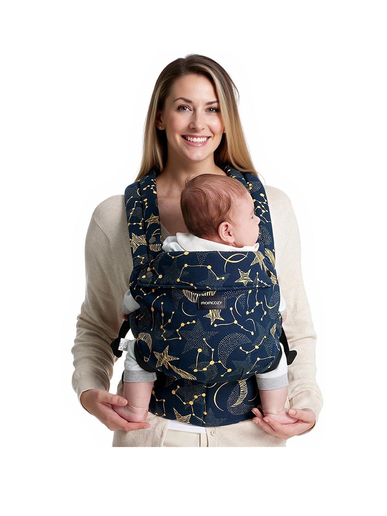 Image 2 of 4 of Momcozy Baby Carrier Newborn to Toddler-Cotton-Starry Night