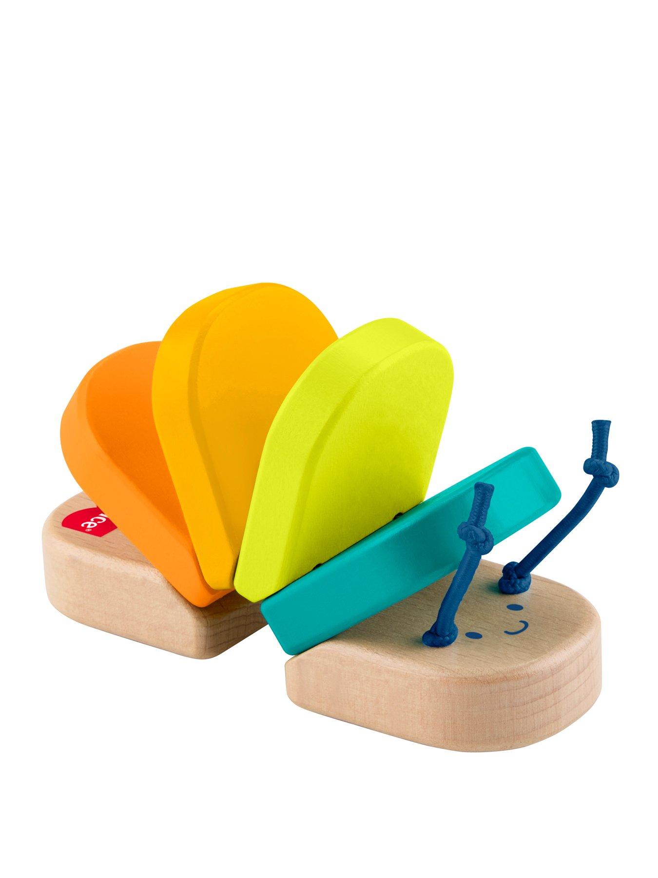 fisher-price-wooden-clacker-caterpillar-developmental-activity-rattle-toy-for-baby