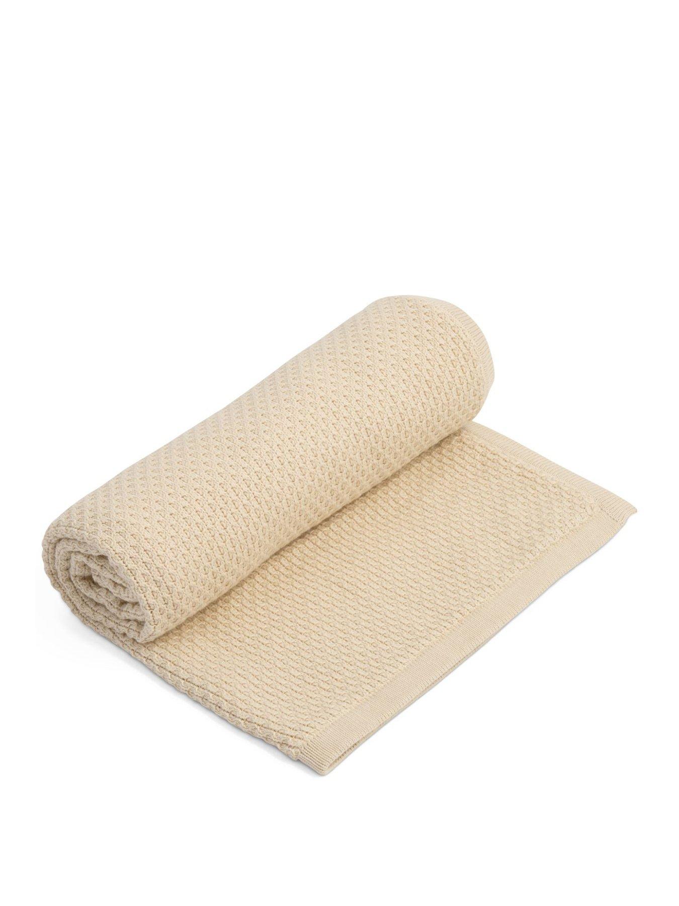  image of clair-de-lune-knitted-blanket-cream
