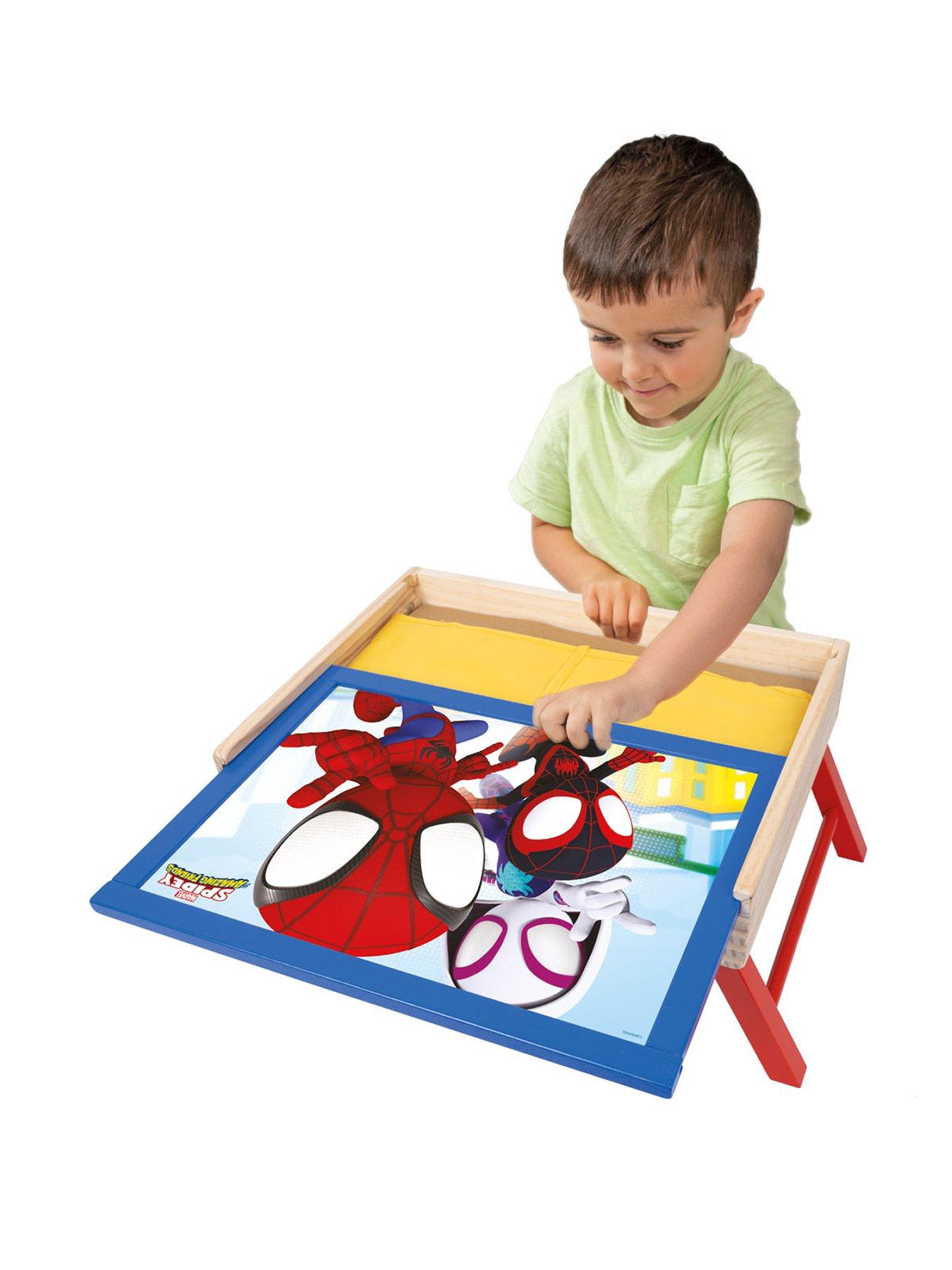 Spidey and His Amazing Friends Creation Station Wooden Activity Desk