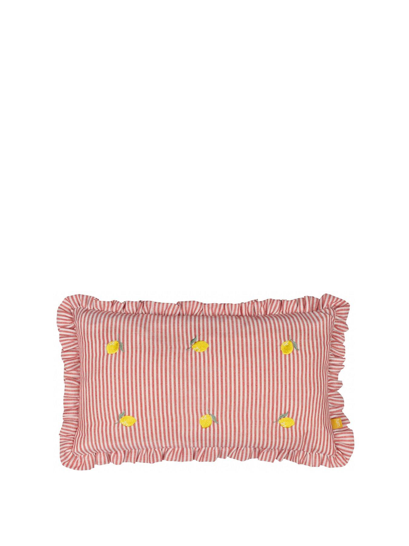  image of furn-les-fruites-lemons-cushion--30x50cm