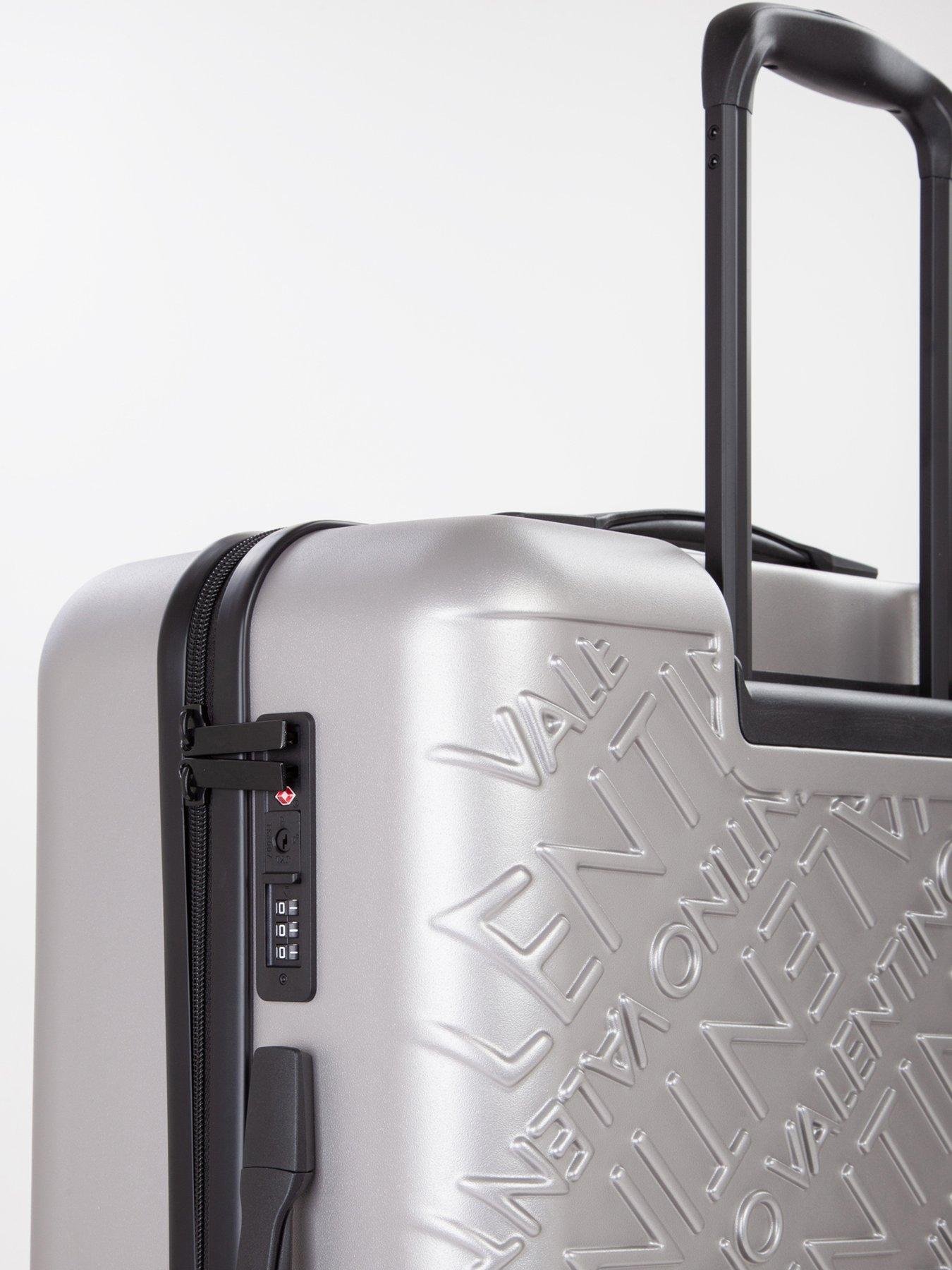  image of valentino-mars-medium-size-suitcase-silver