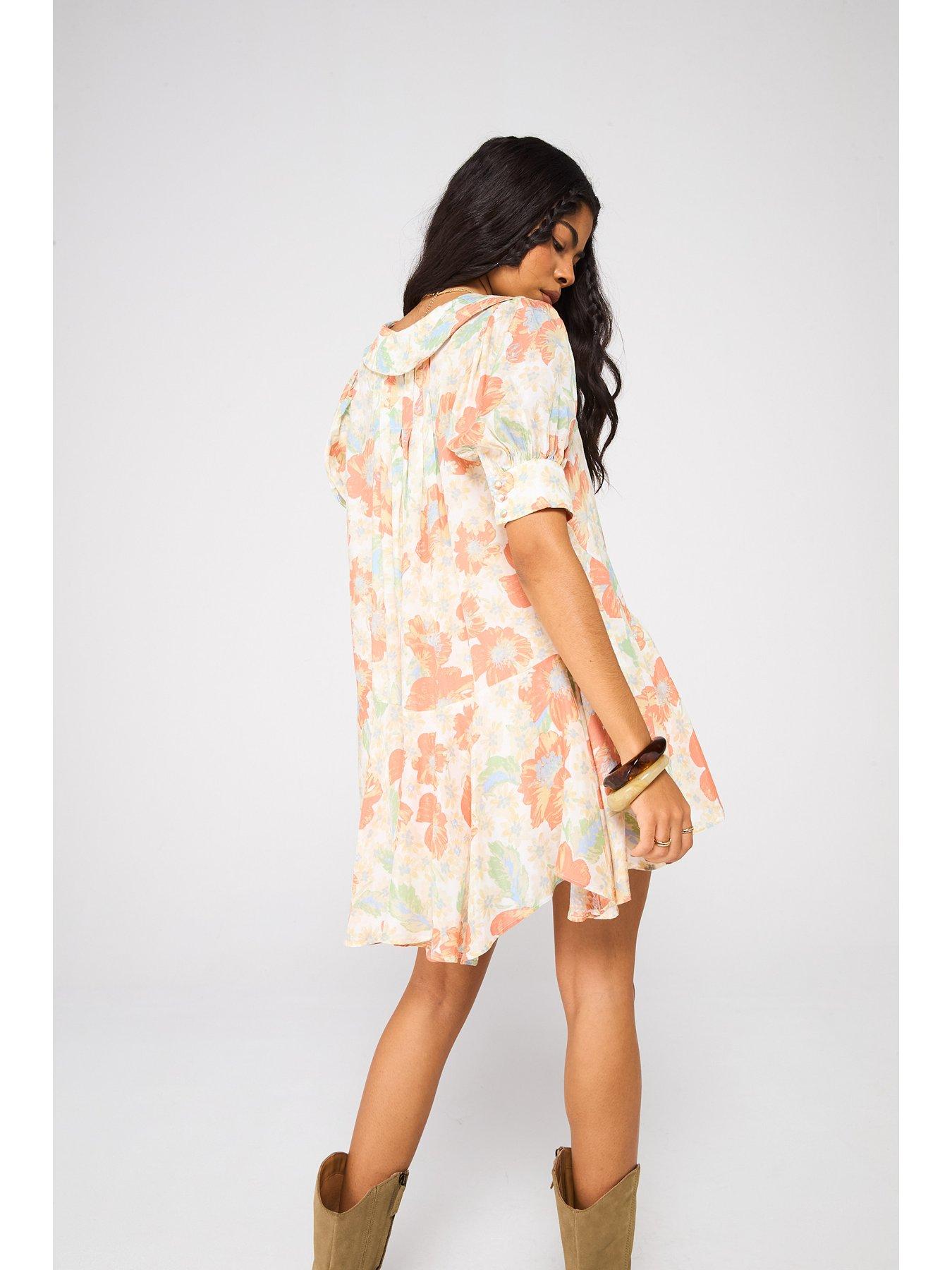  image of free-people-moon-chaser-mini-dress-multi