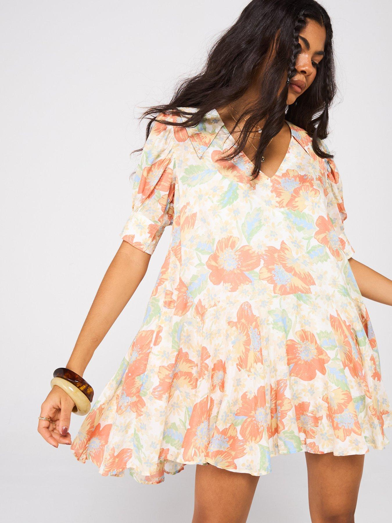  image of free-people-moon-chaser-mini-dress-multi