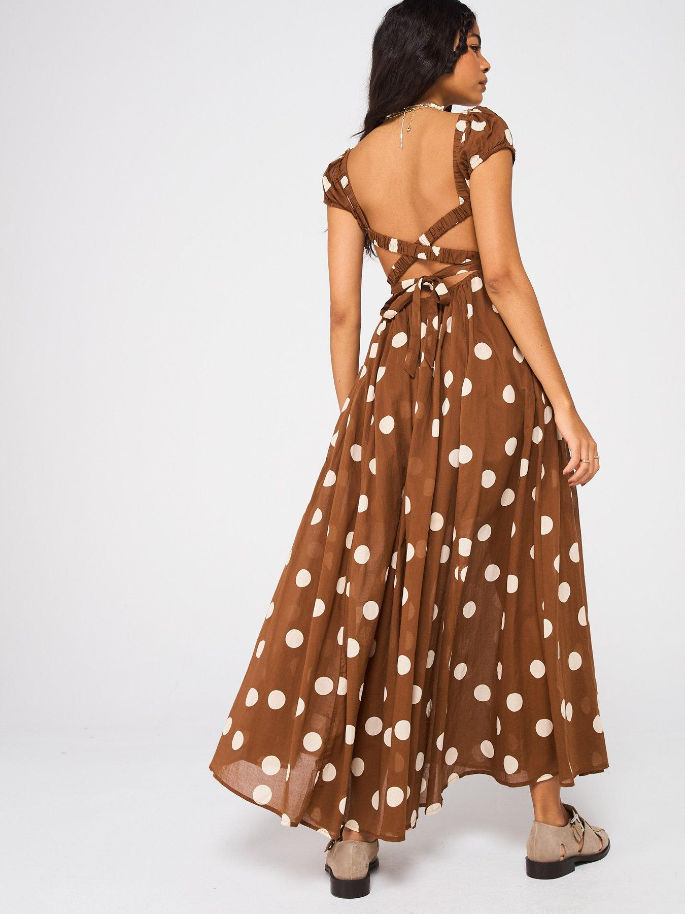  image of free-people-ultraviolet-dress-brown