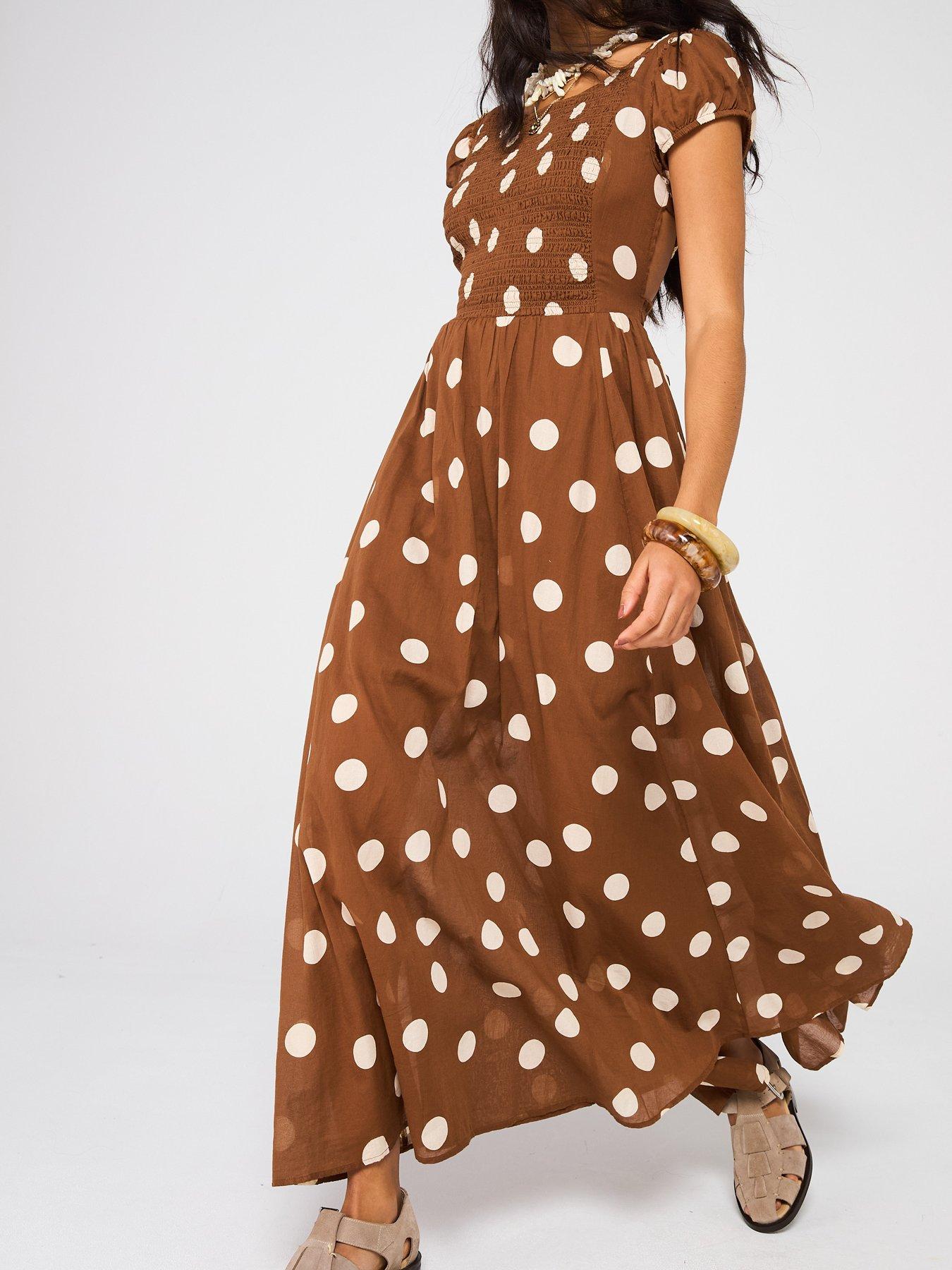  image of free-people-ultraviolet-dress-brown