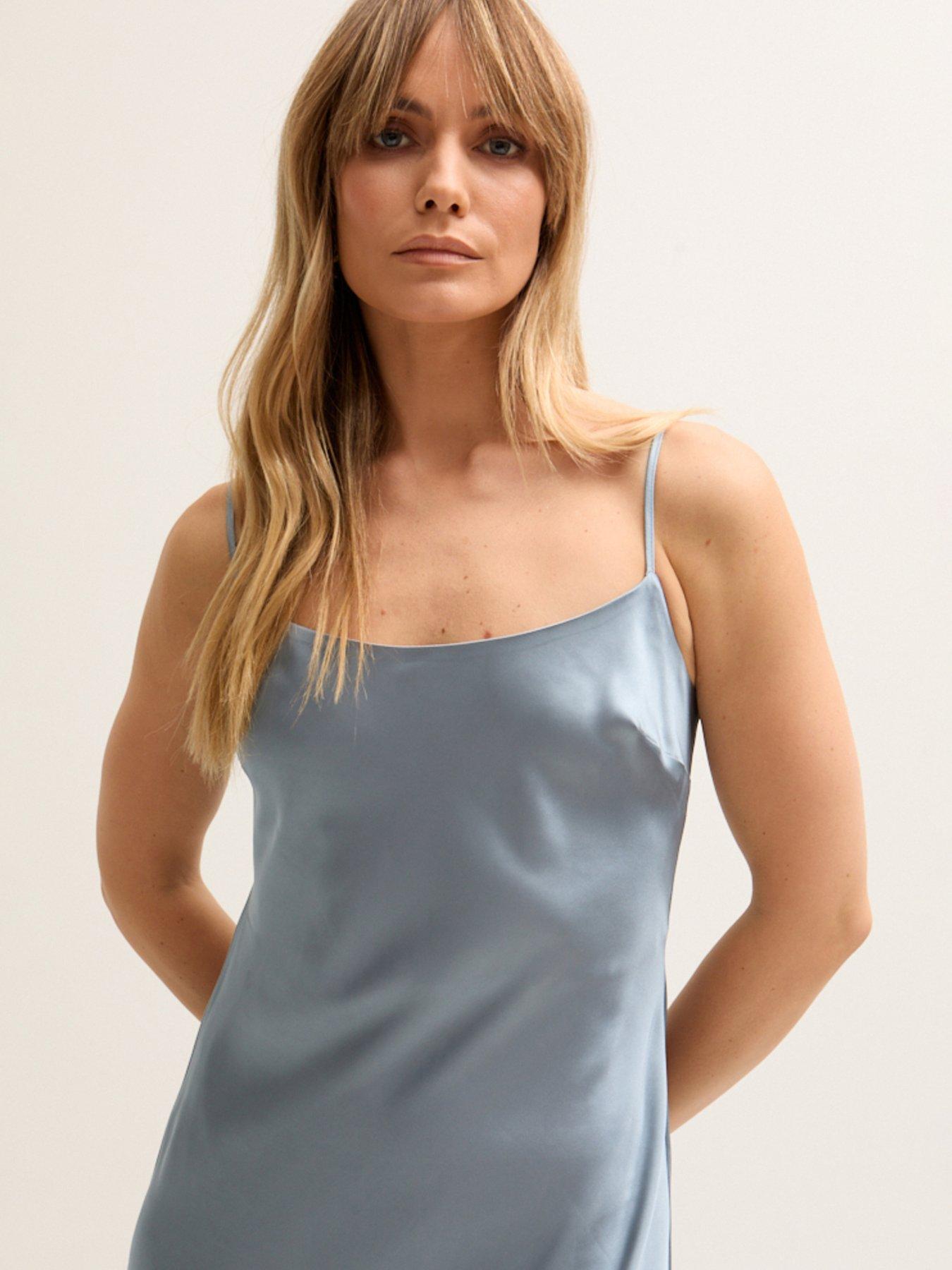  image of lily-lionel-roxy-spaghetti-strap-maxi-dress-blue