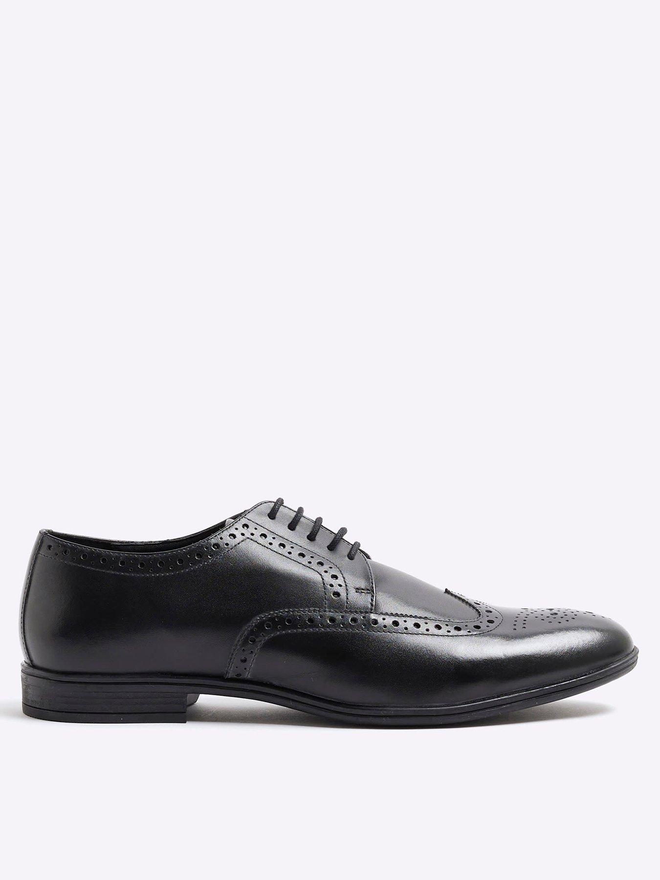 river-island-formal-lace-up-brogue-shoes-black