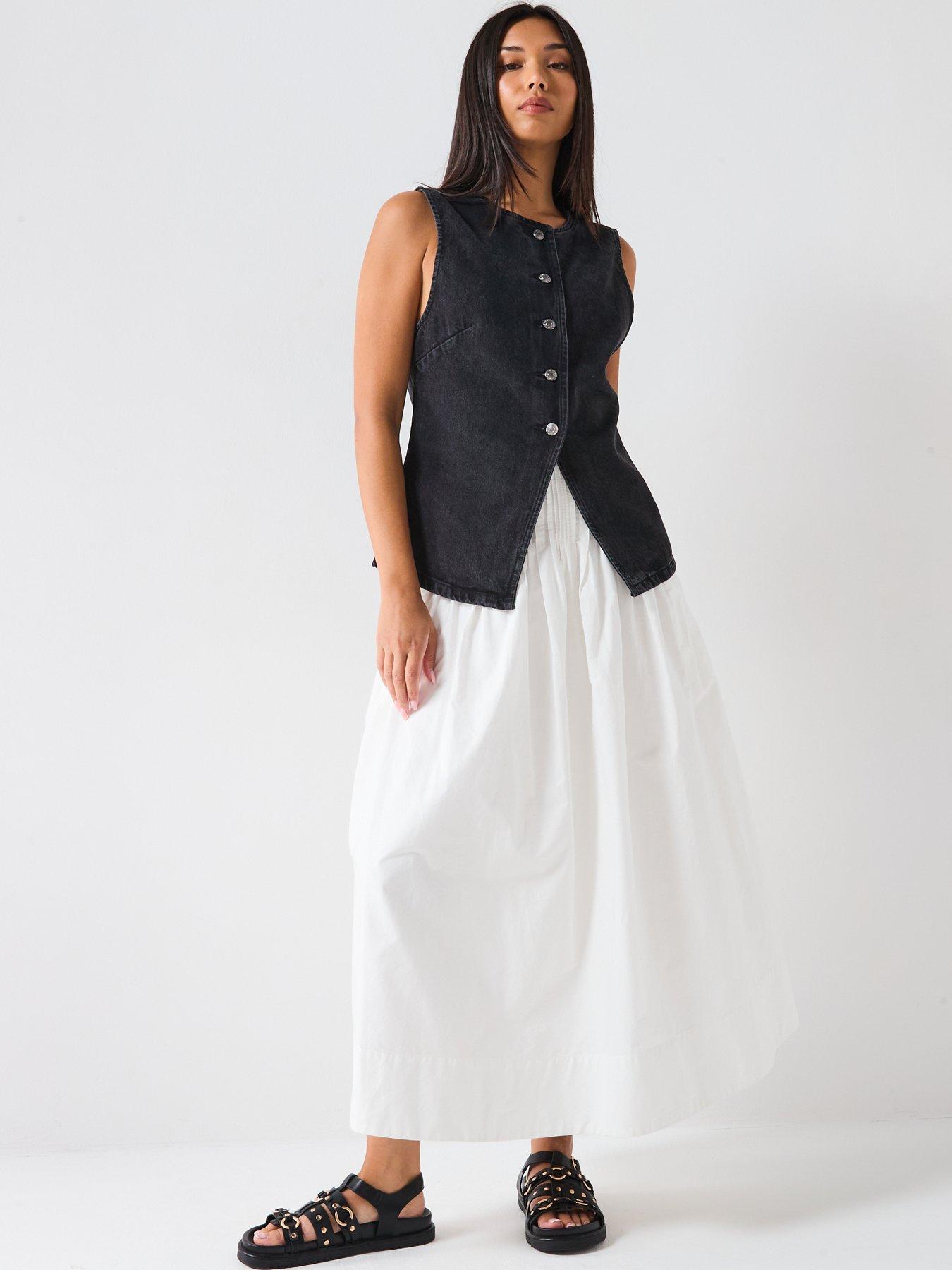  image of free-people-aimee-denim-vest-top