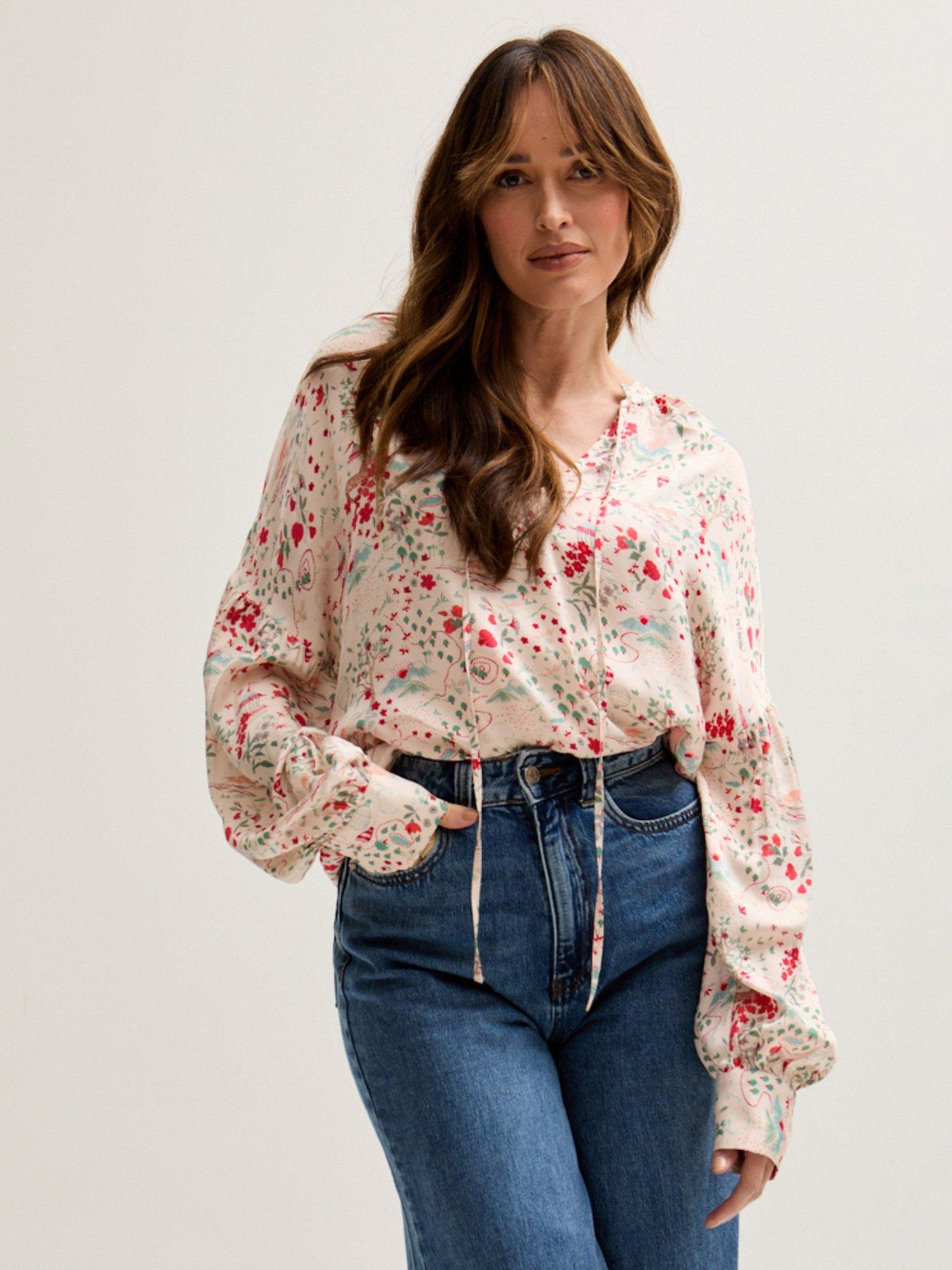 lily-lionel-rosetti-wide-sleeves-wishing-well-print-blouse-multi