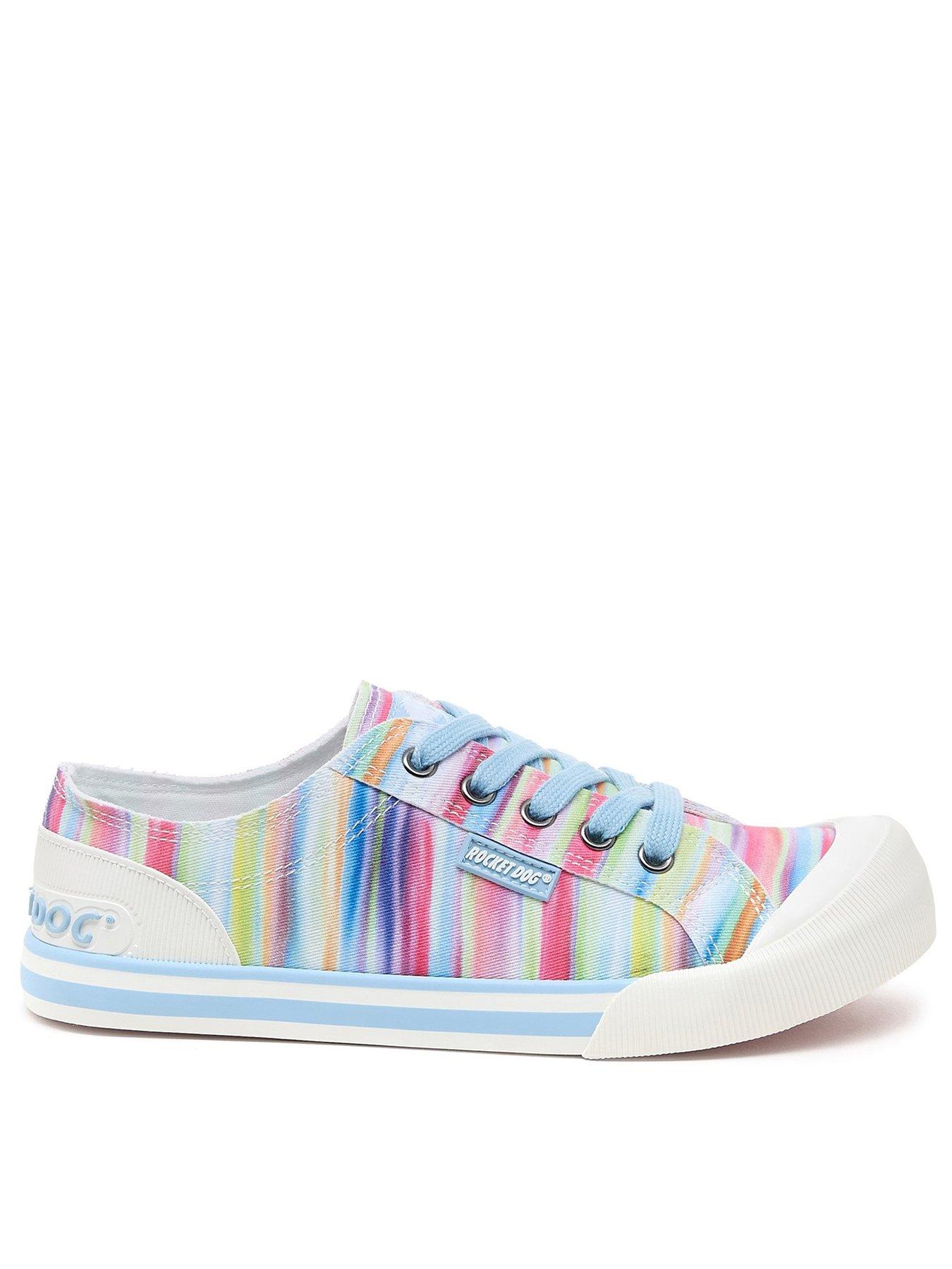  image of rocket-dog-jazzin-dens-plimsoll-multi
