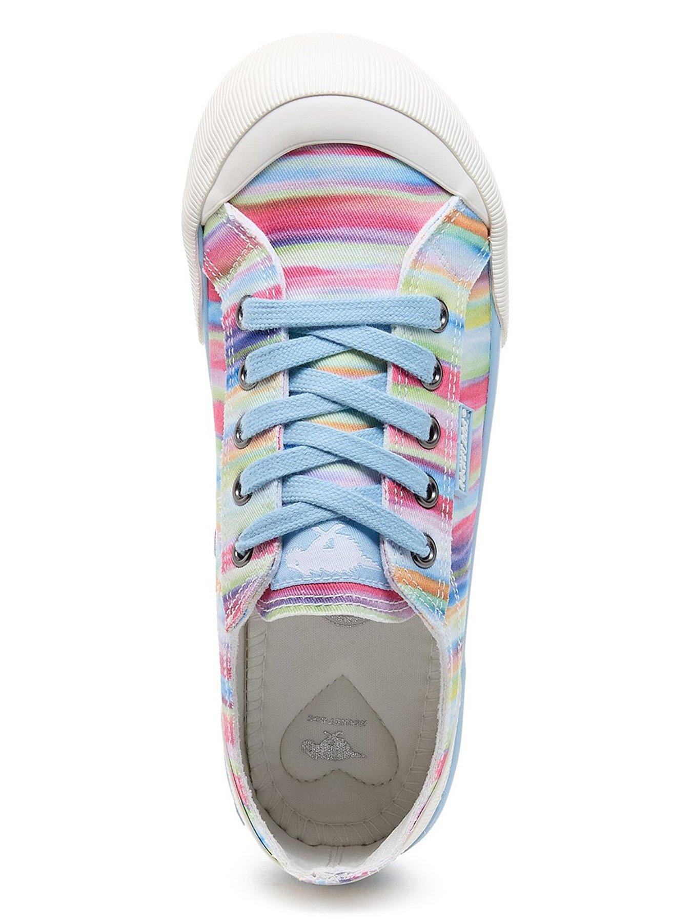  image of rocket-dog-jazzin-dens-plimsoll-multi