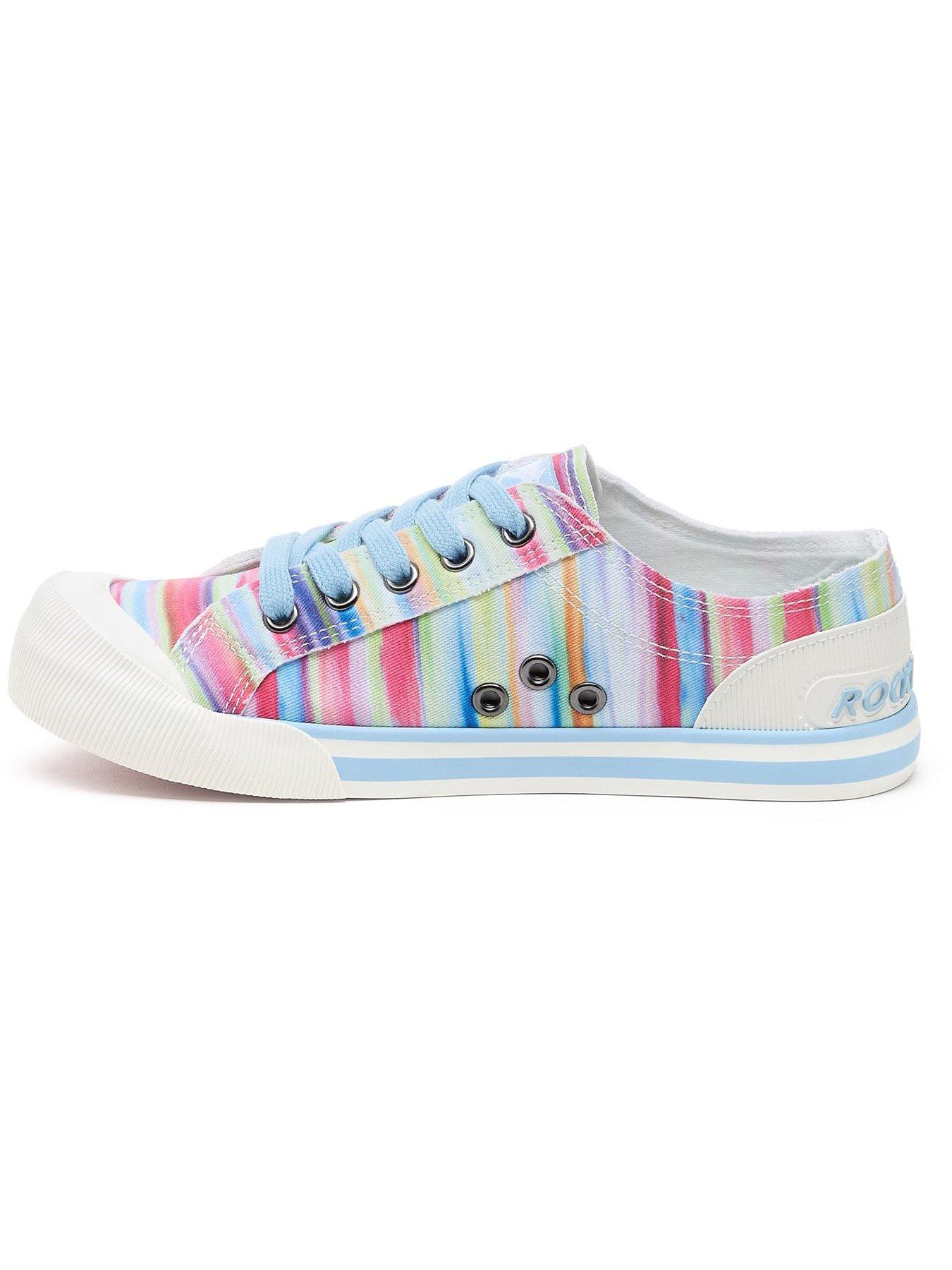  image of rocket-dog-jazzin-dens-plimsoll-multi