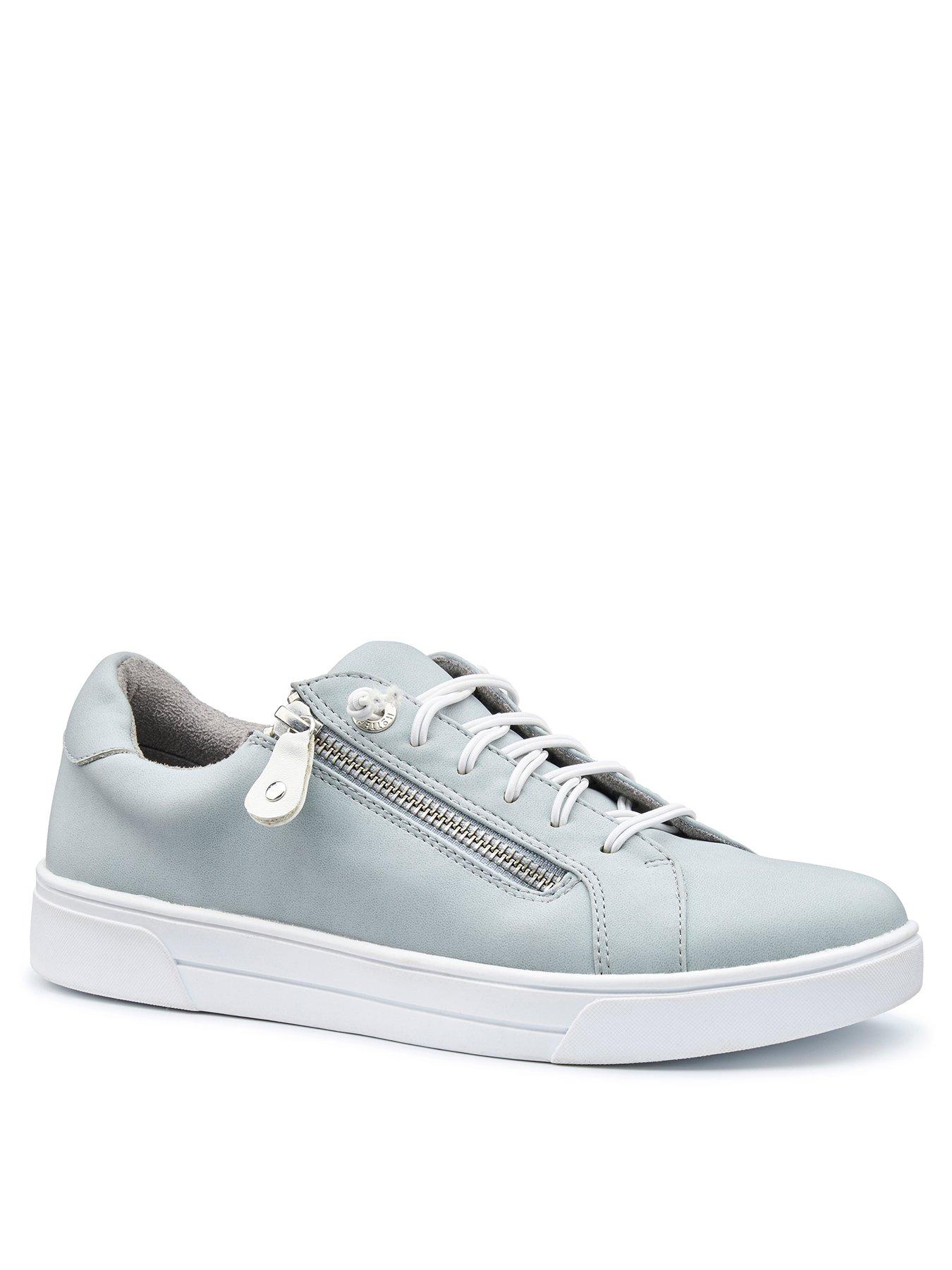  image of hotter-leonie-wide-fit-trainer-blue