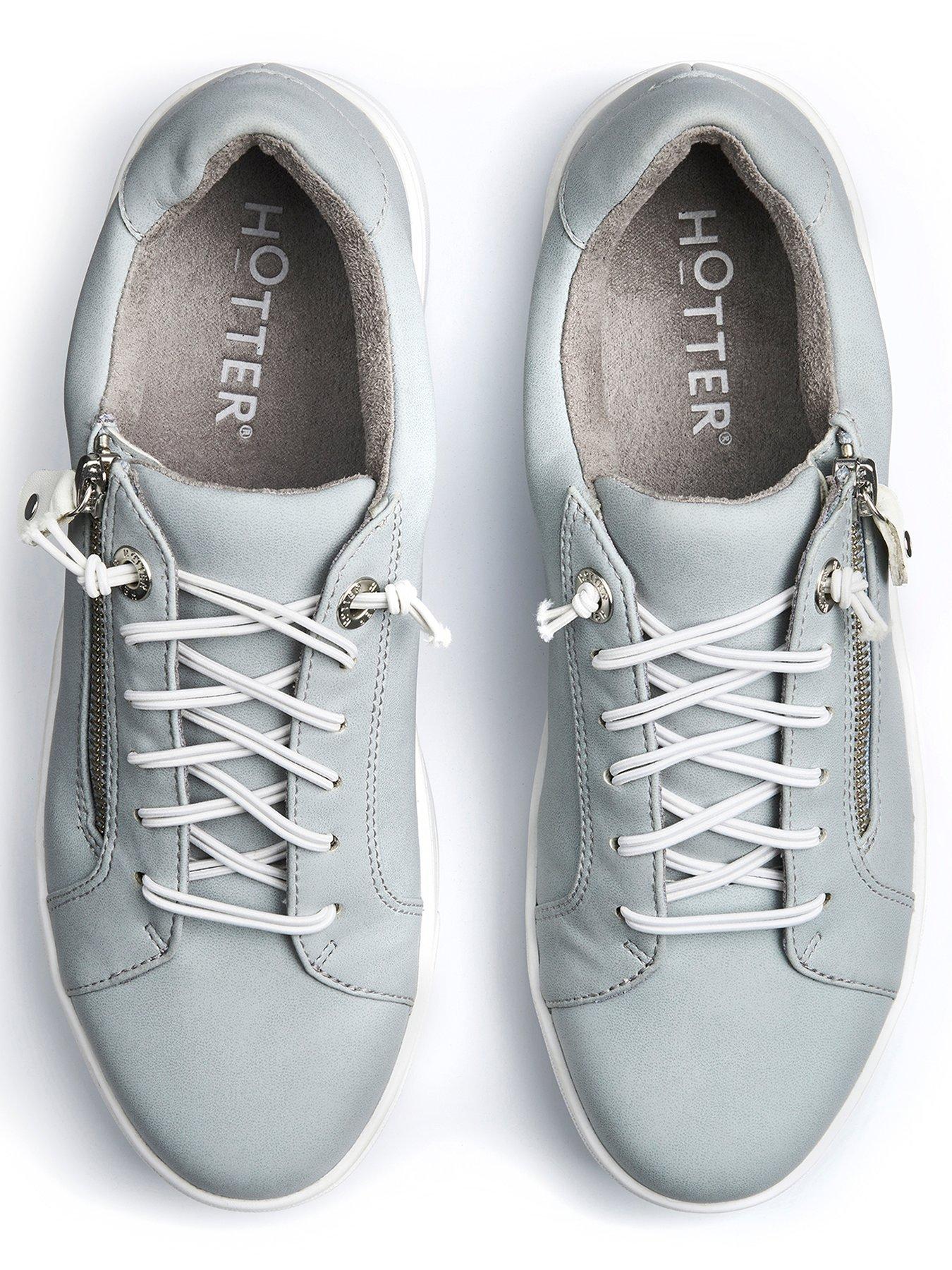  image of hotter-leonie-wide-fit-trainer-blue
