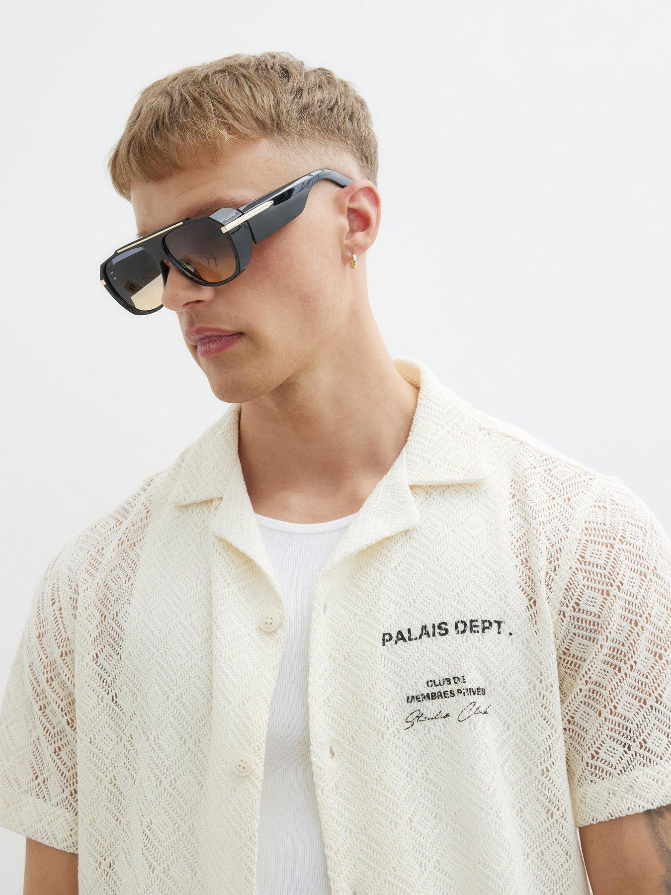 undefined Chunky Laddy Sunglasses - Black