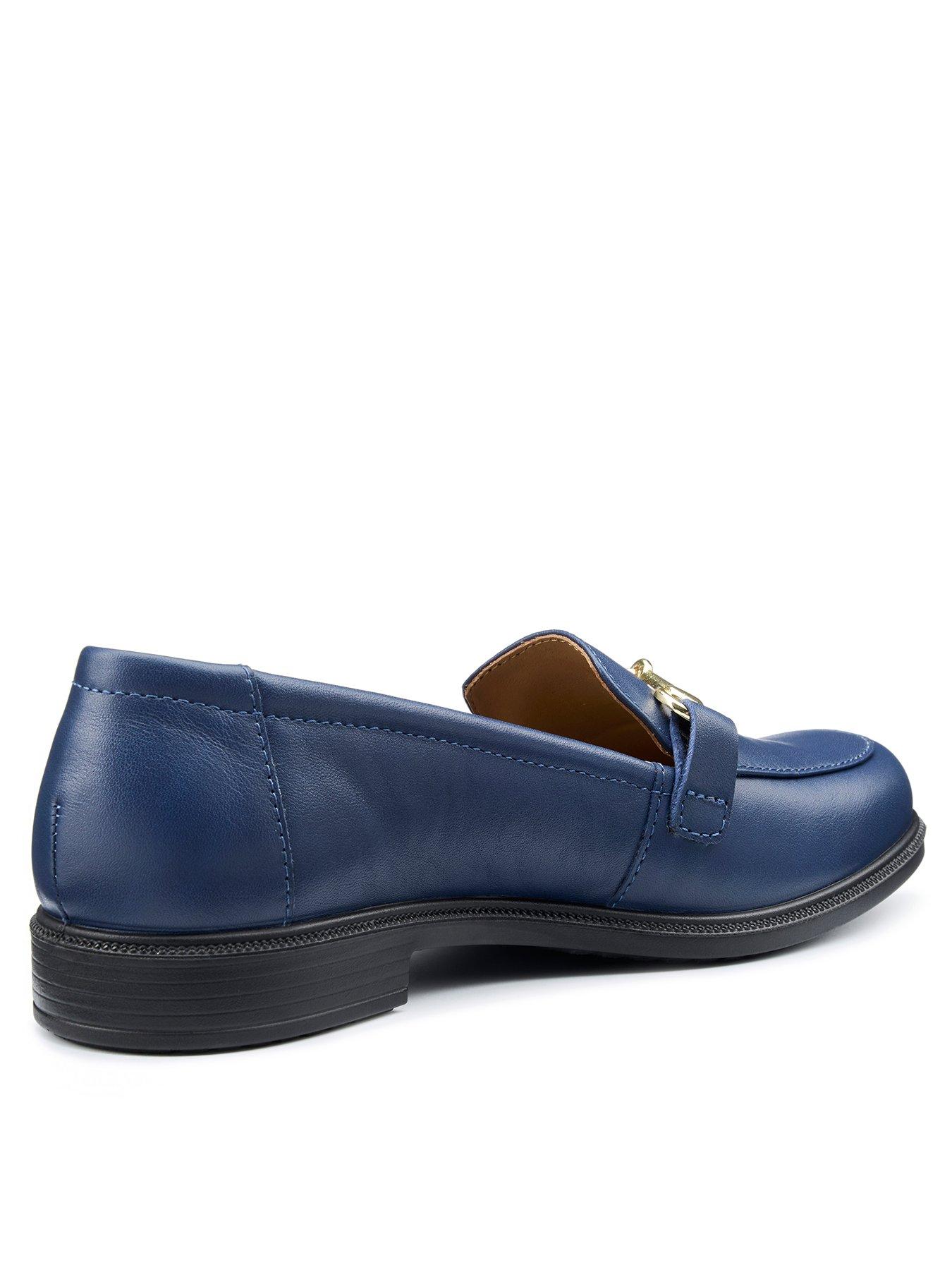  image of hotter-clovelly-wide-fit-loafer-blue