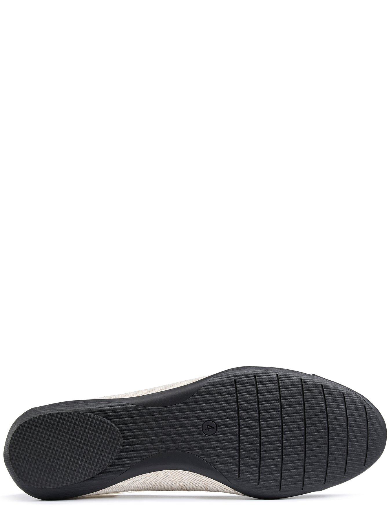  image of hotter-ivy-wide-fit-ballerina-shoe-black