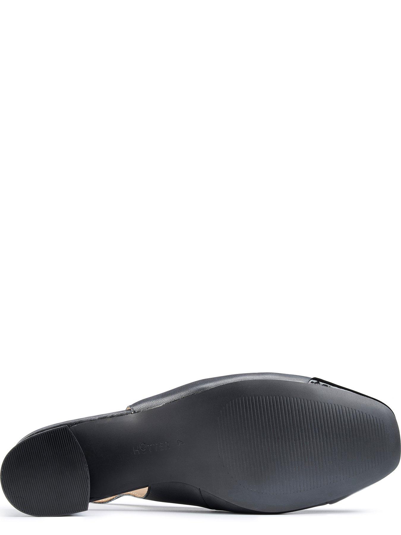  image of hotter-shimmy-heeled-shoe-black