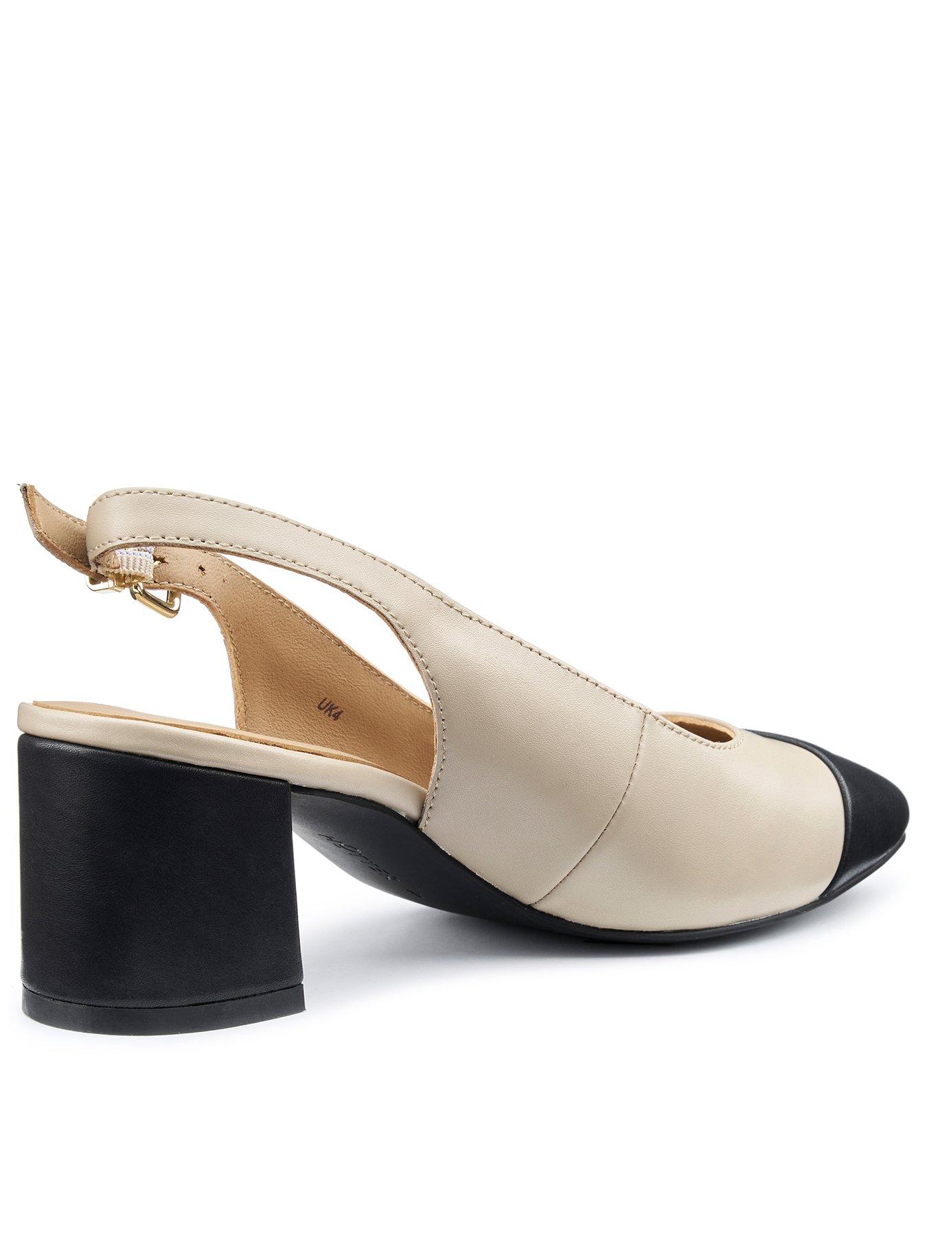  image of hotter-shimmy-wide-fit-heeled-shoe-black
