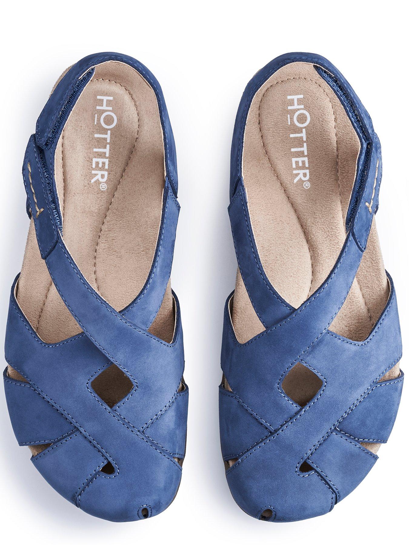  image of hotter-catskill-ii-wide-fit-shoe-blue