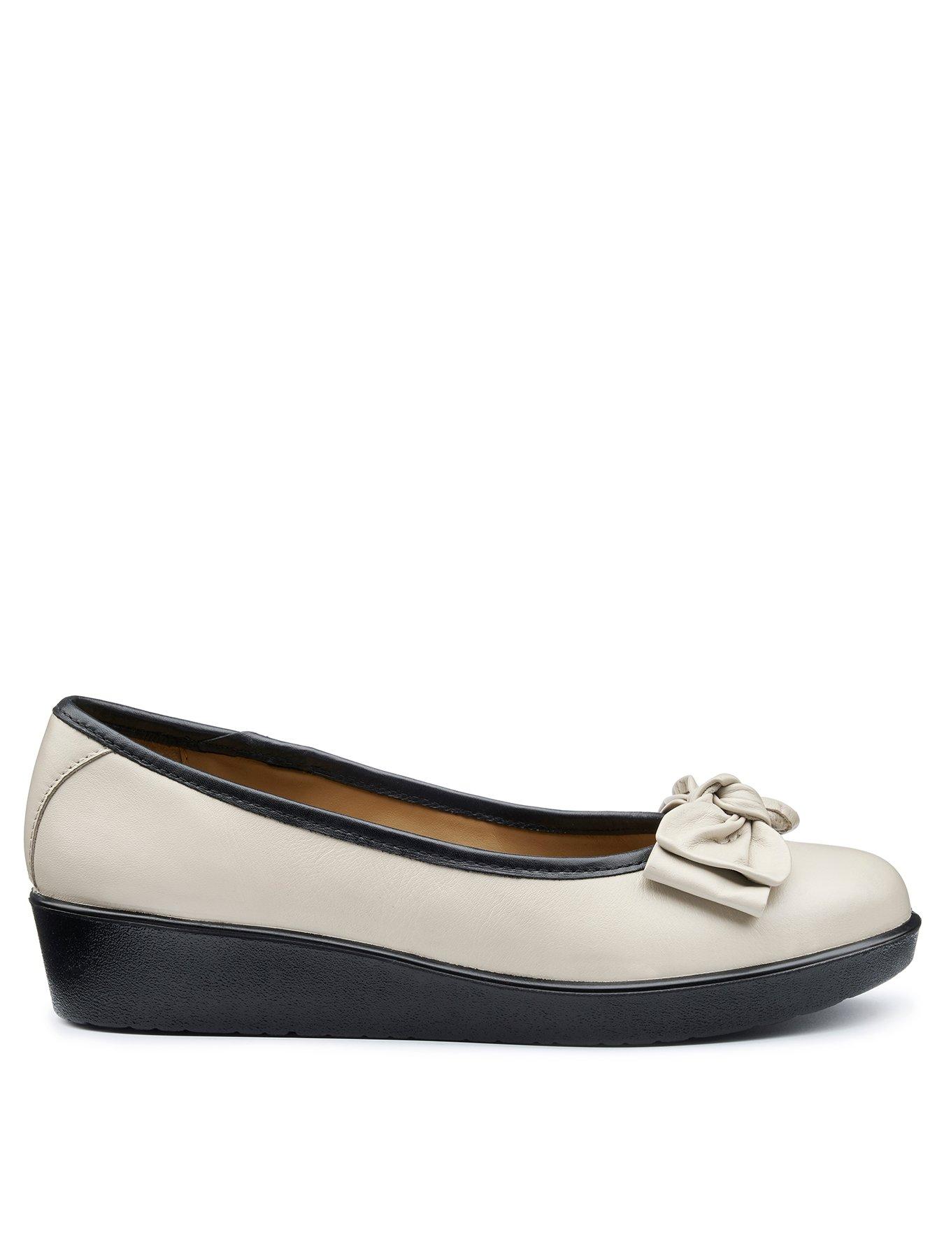  image of hotter-jade-wedge-pump-shoe-cream