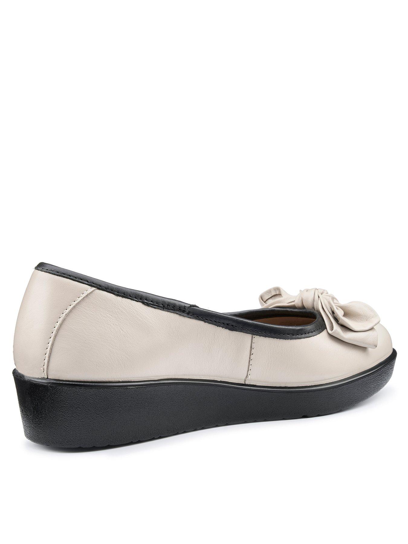 image of hotter-jade-wedge-pump-shoe-cream