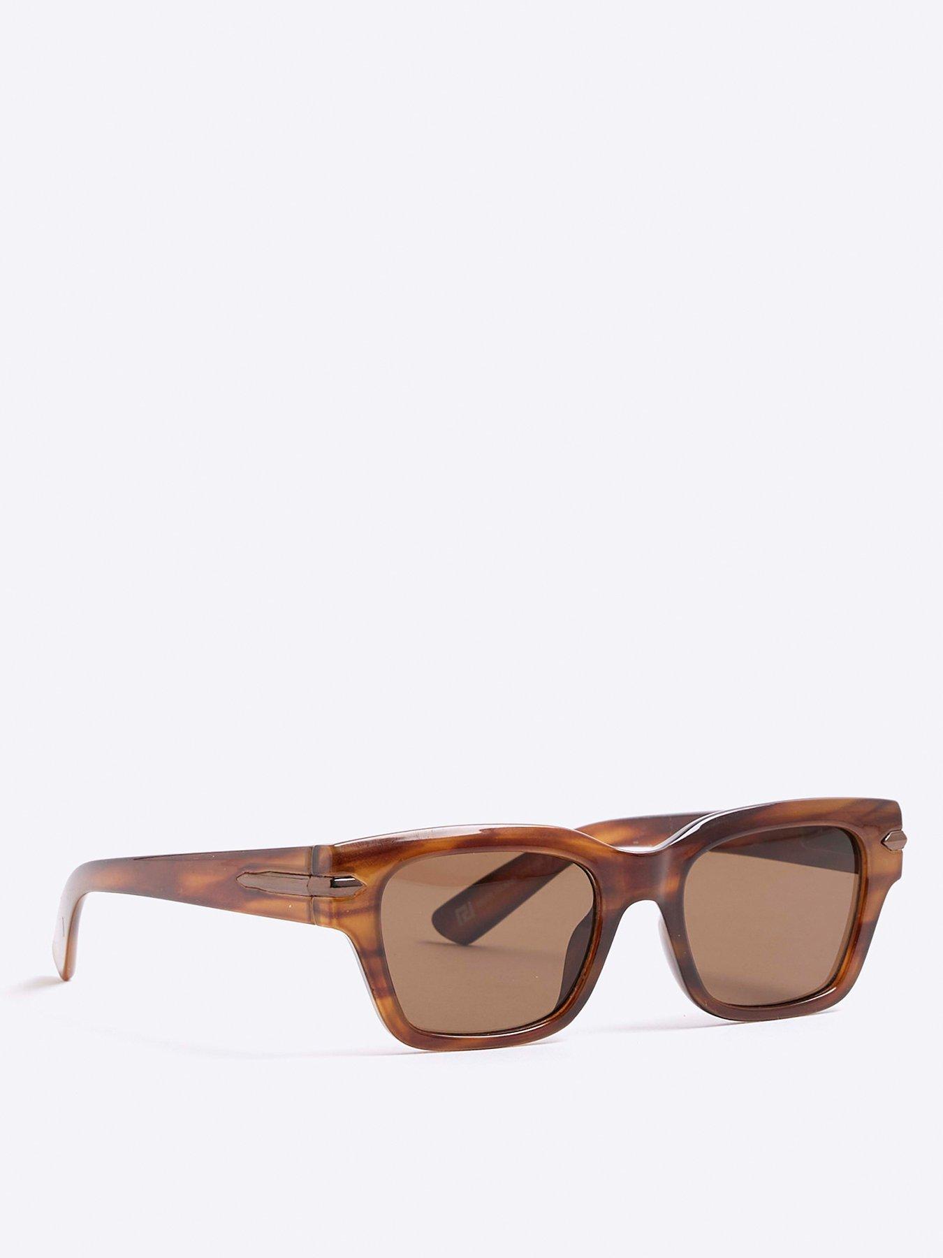  image of river-island-angled-wayfarer-sunglasses