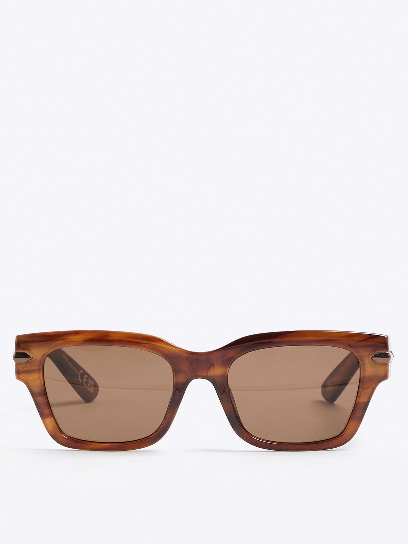  image of river-island-angled-wayfarer-sunglasses