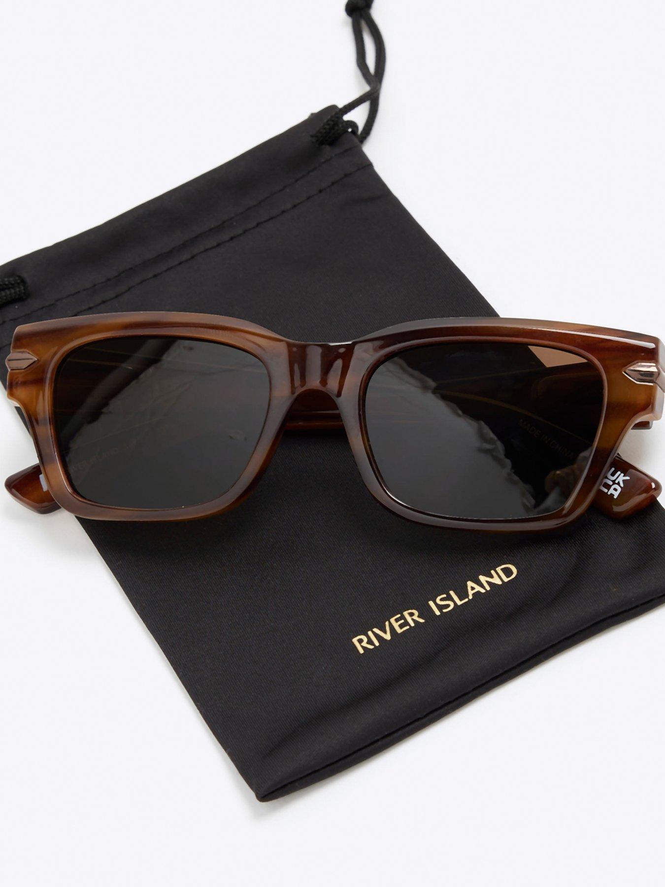  image of river-island-angled-wayfarer-sunglasses