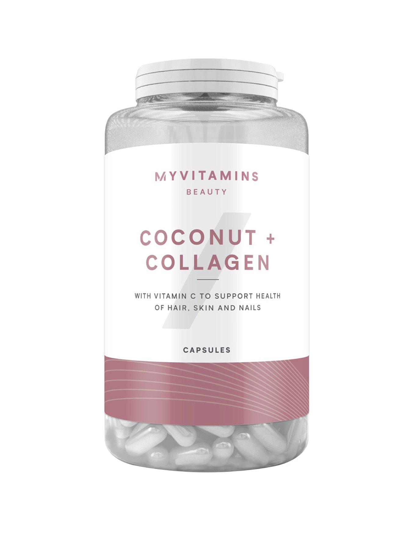  image of myvitamins-coconut-and-collagen-unflavoured-60-capsules