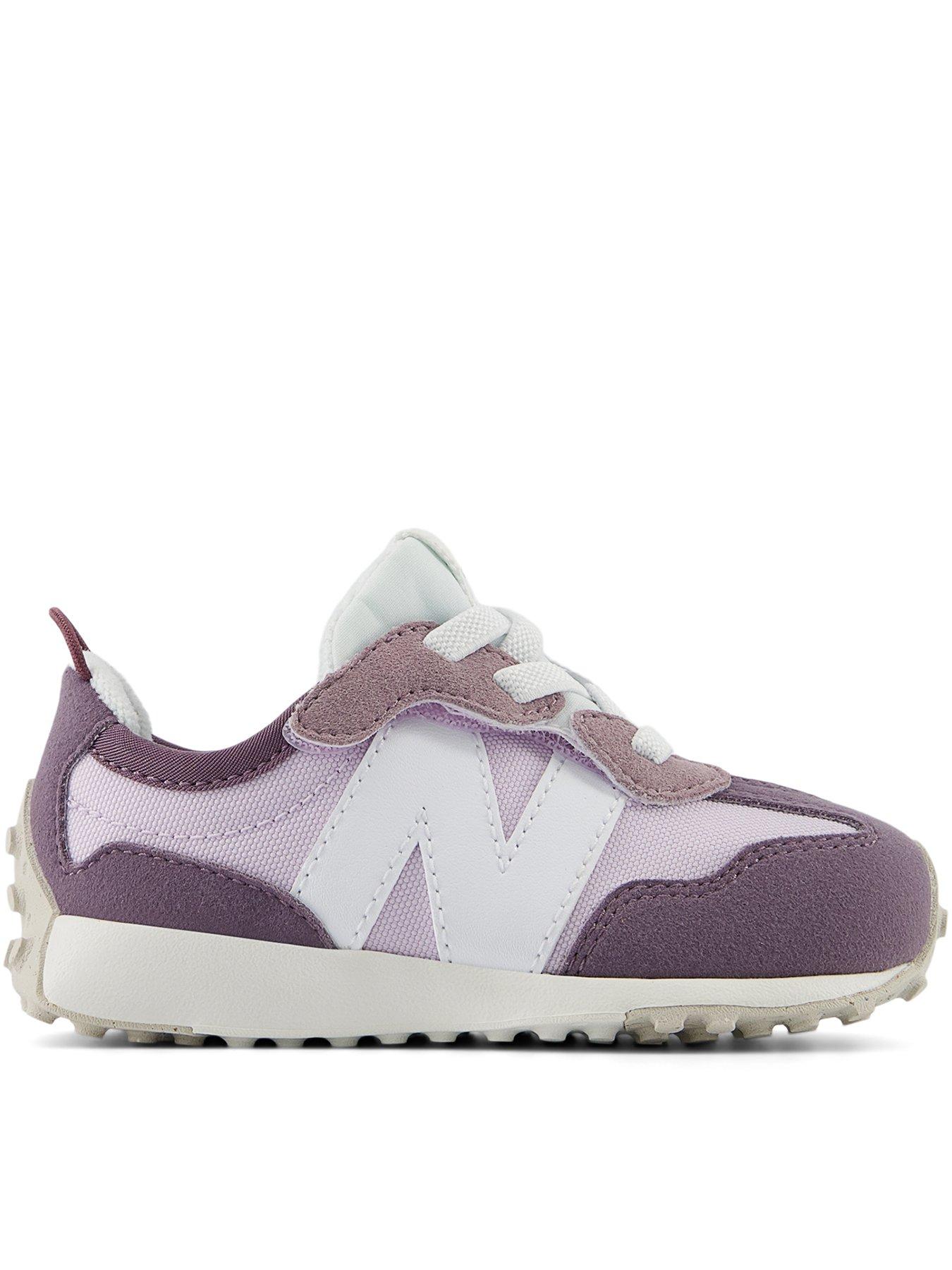 New Balance Infant 327 Velcro Trainers - Taro