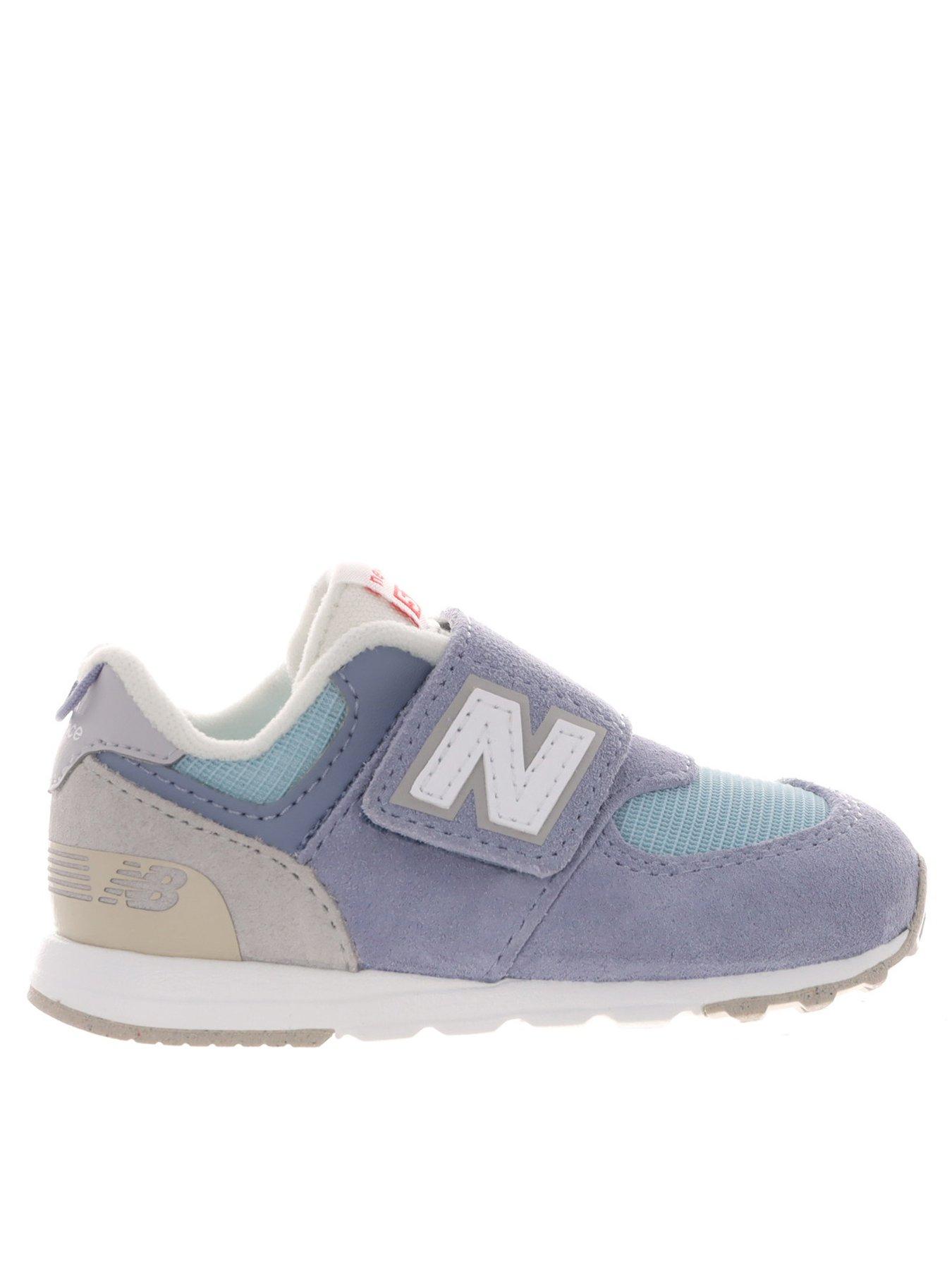new-balance-infant-574-velcro-trainers-blue