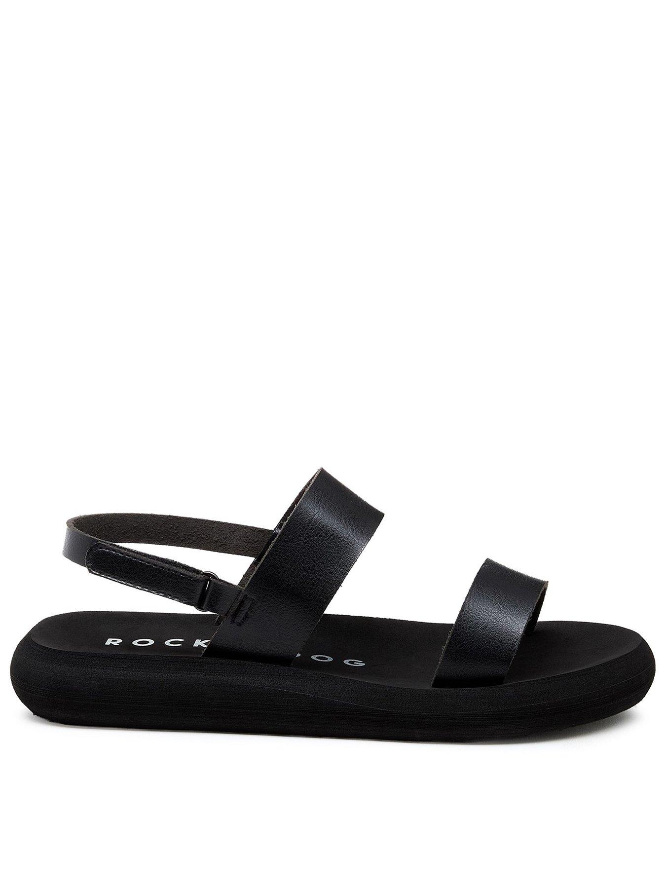 Rocket Dog Sunshine Pu Sandal - Black