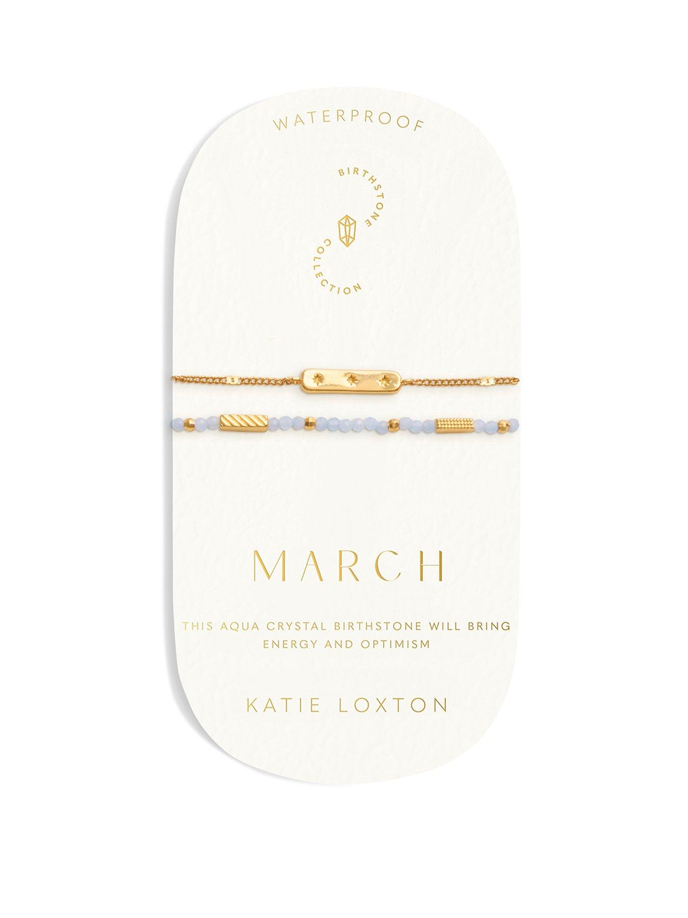undefined Birthstone Waterproof Gold Bracelet