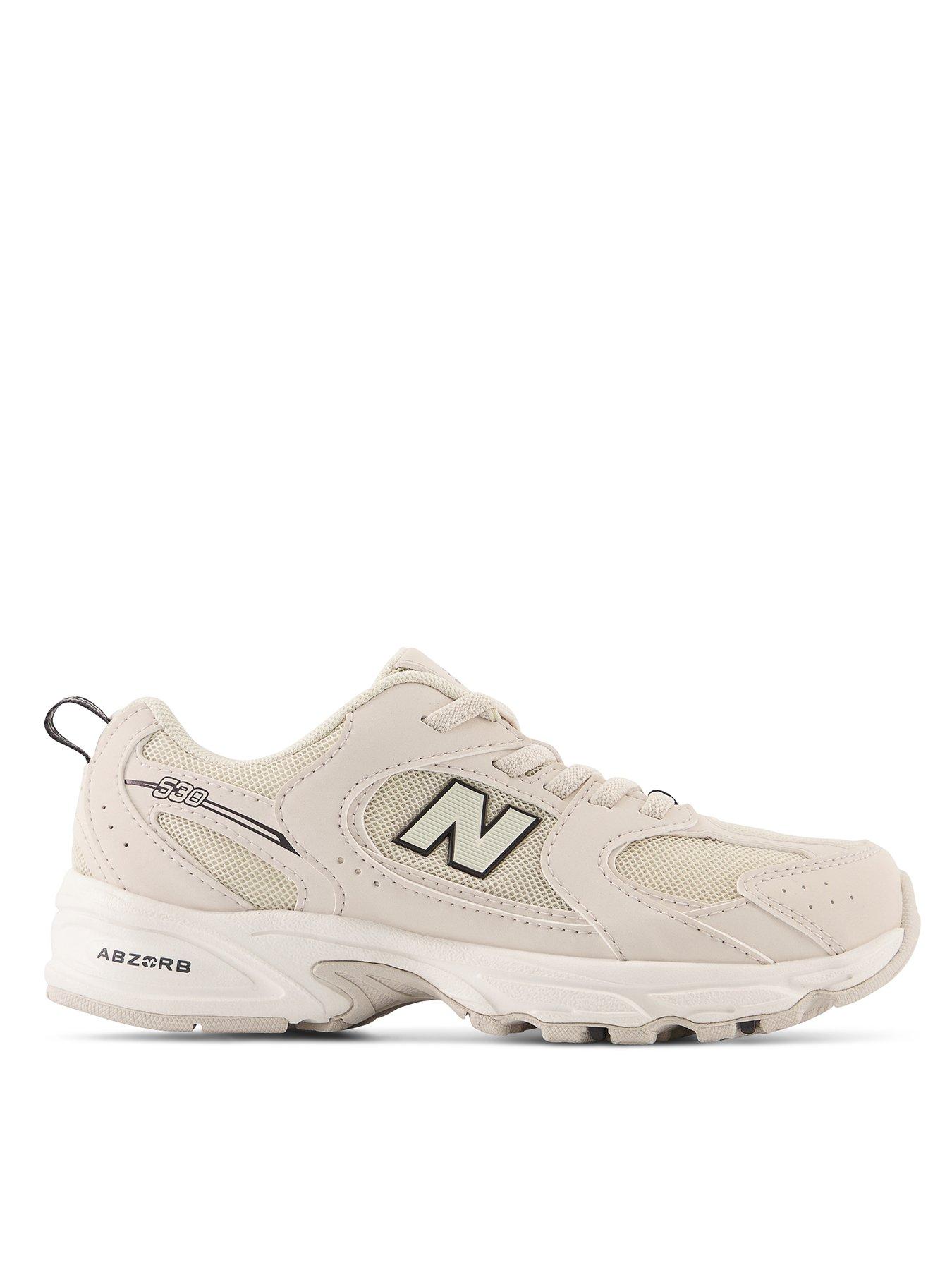 New Balance Kids 530 Lace Up Trainers - Beige