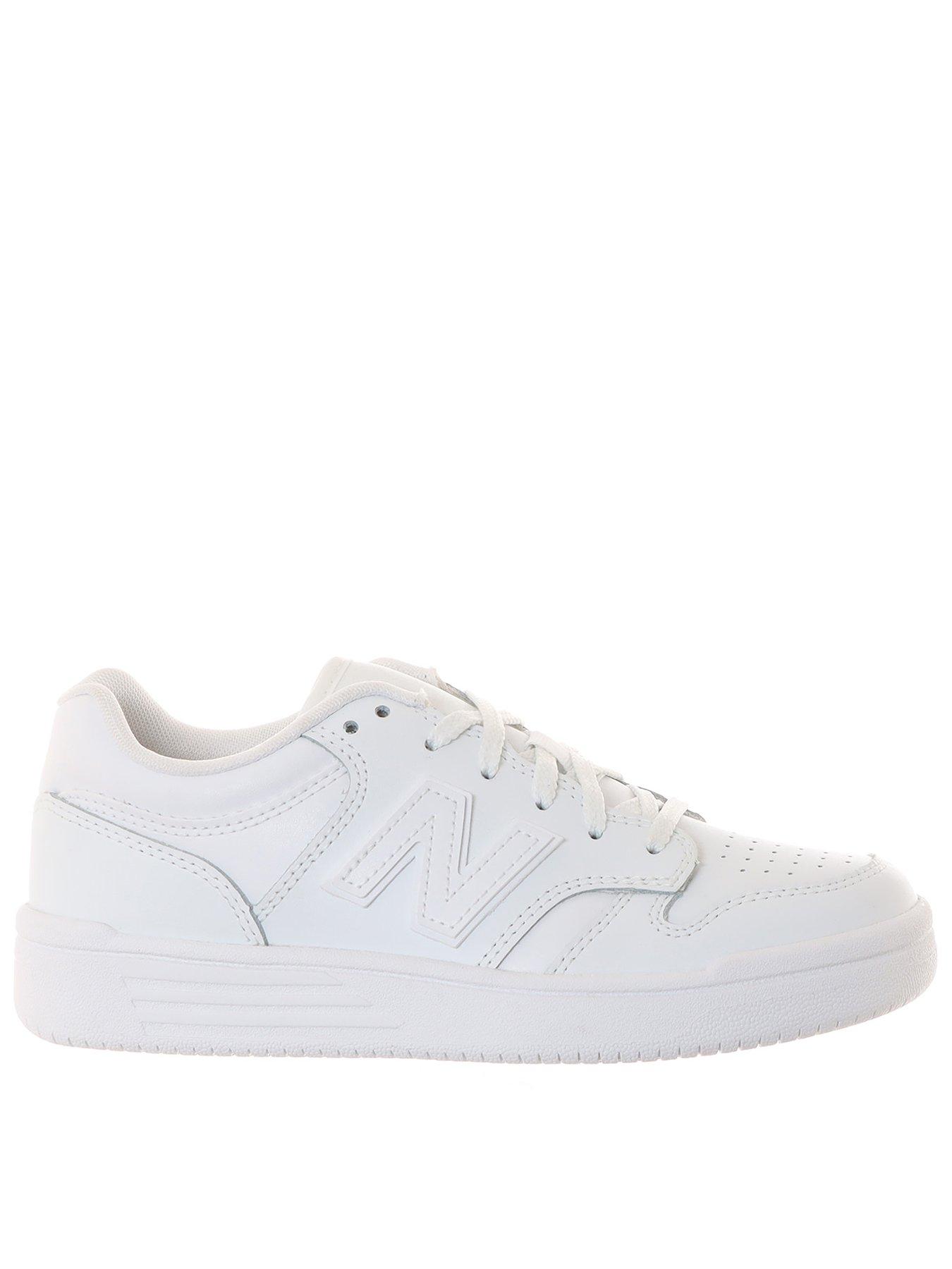 undefined Kids 480 Lace Trainers - White